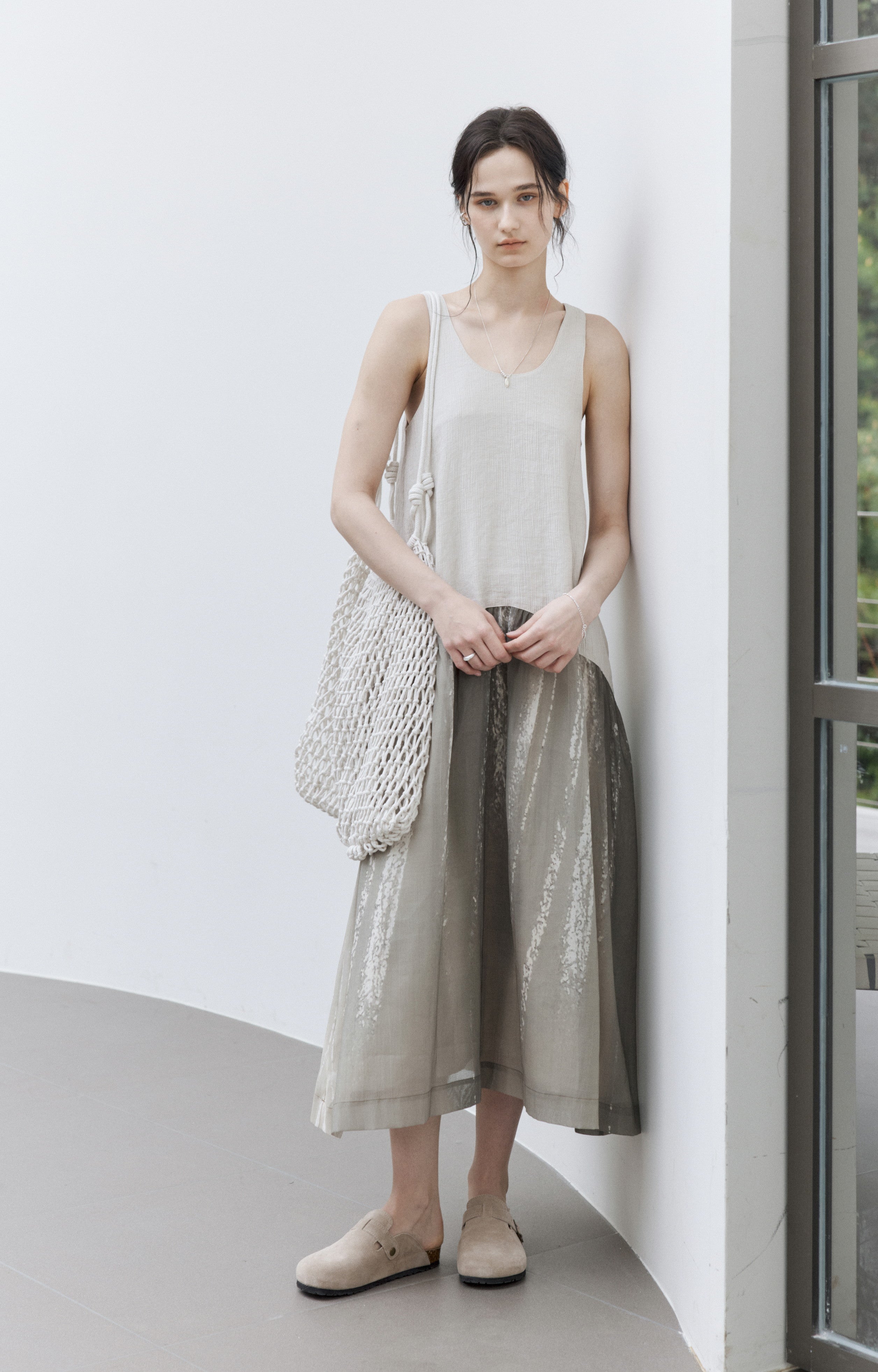 LIGHT SHADOW DOCKING DRESS