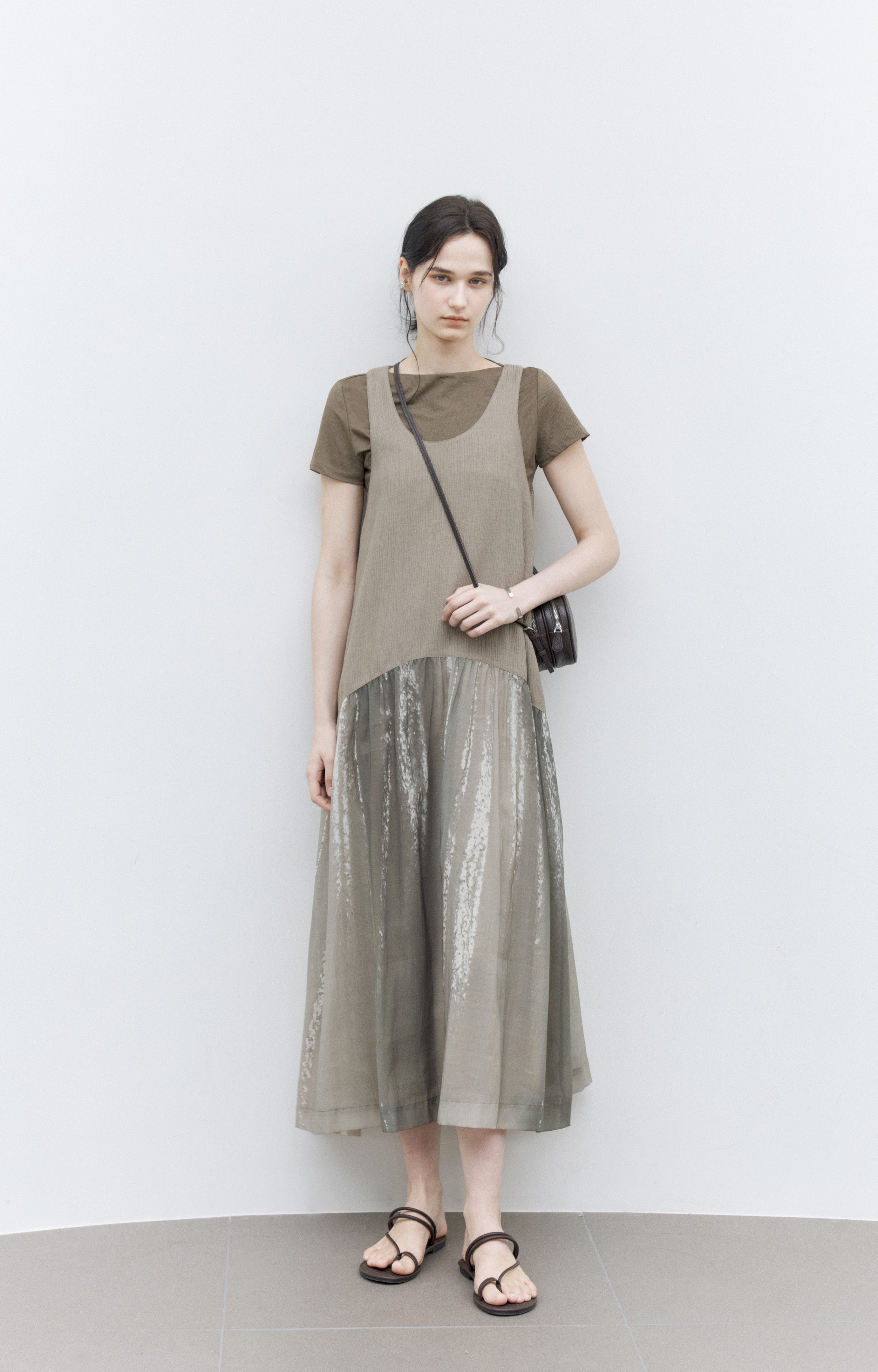 LIGHT SHADOW DOCKING DRESS