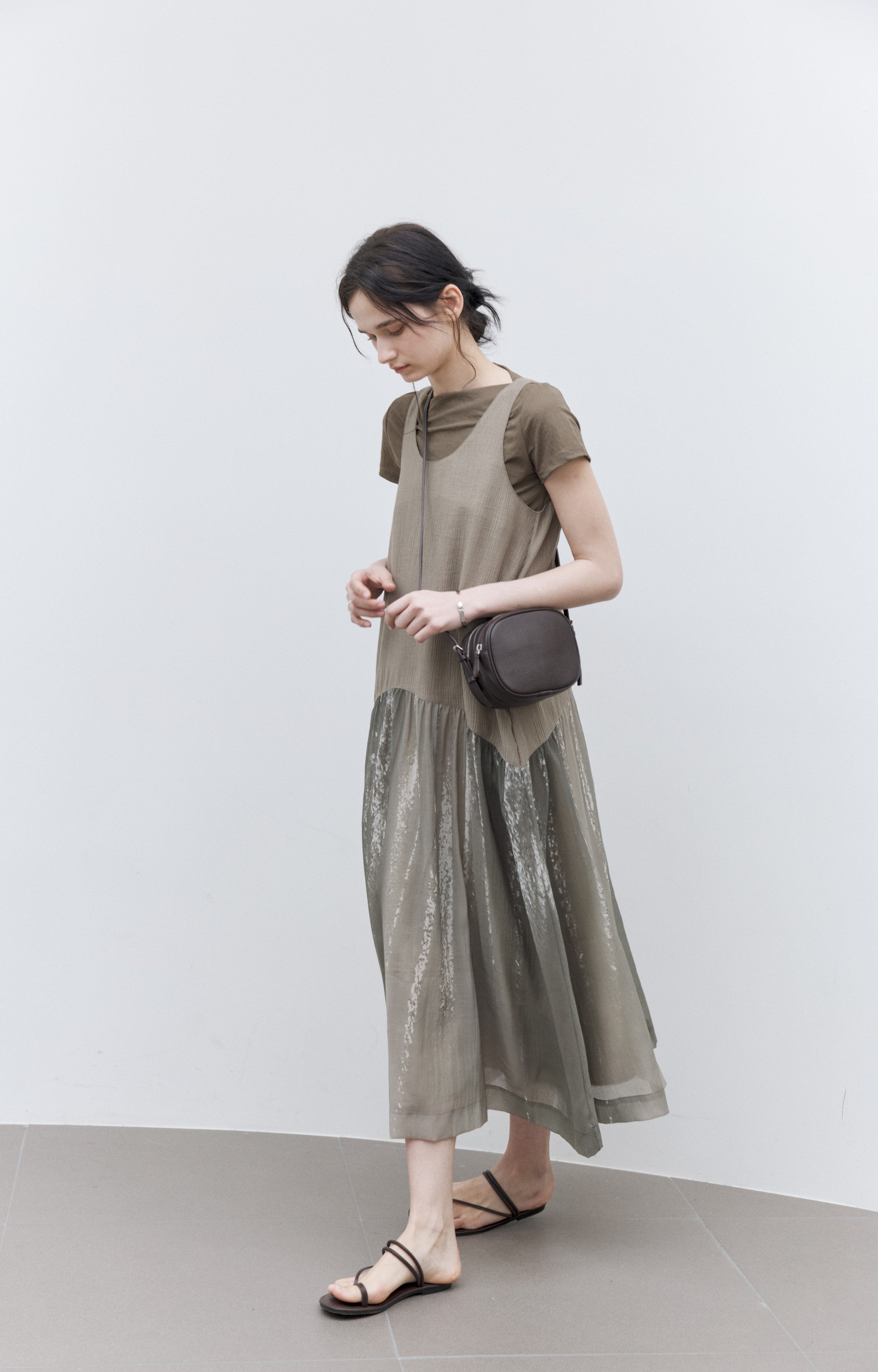 LIGHT SHADOW DOCKING DRESS