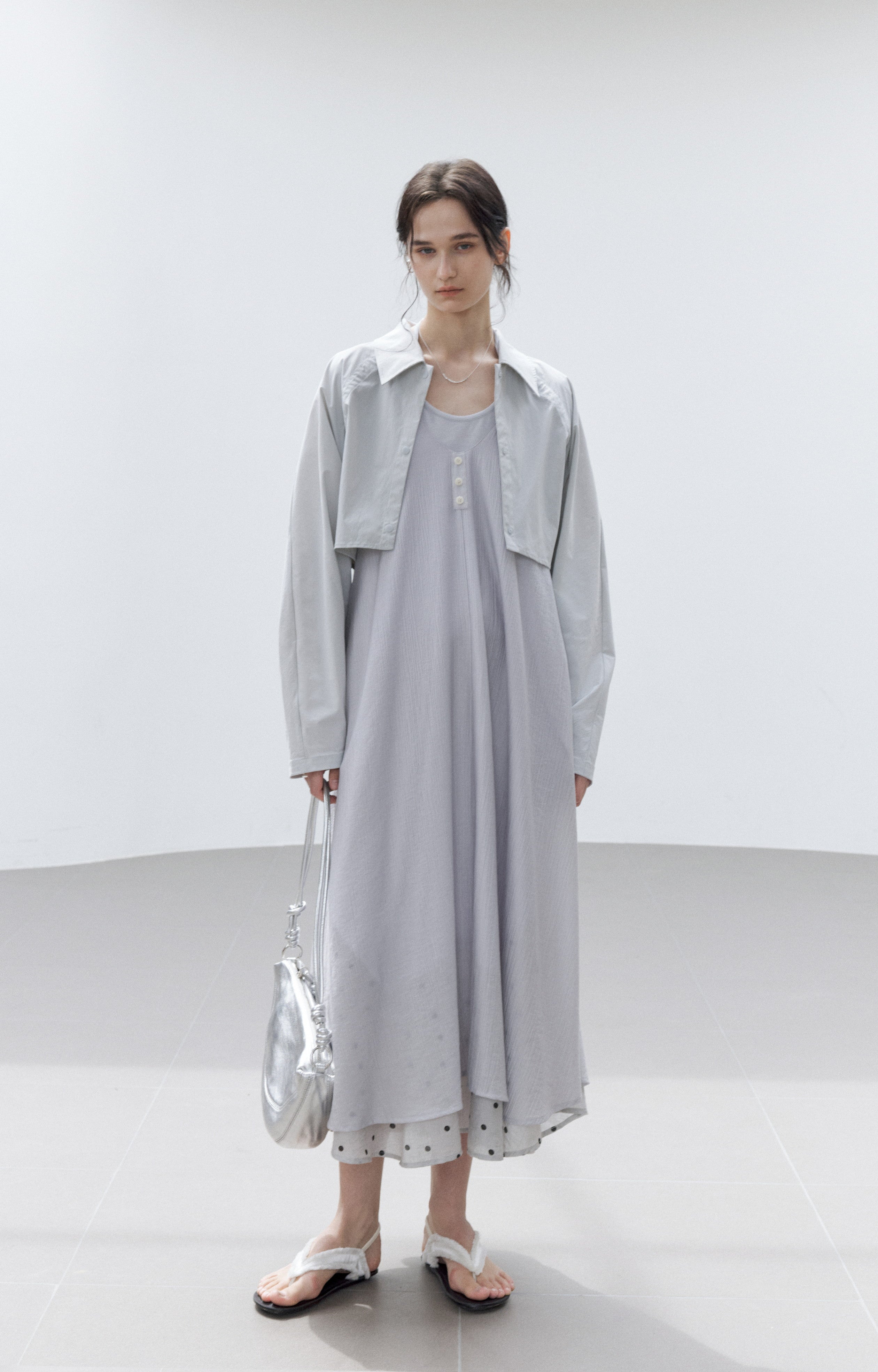 UV CUT BACK DRAWSTRING SHIRT / UVカットバックドローストリングシャツ