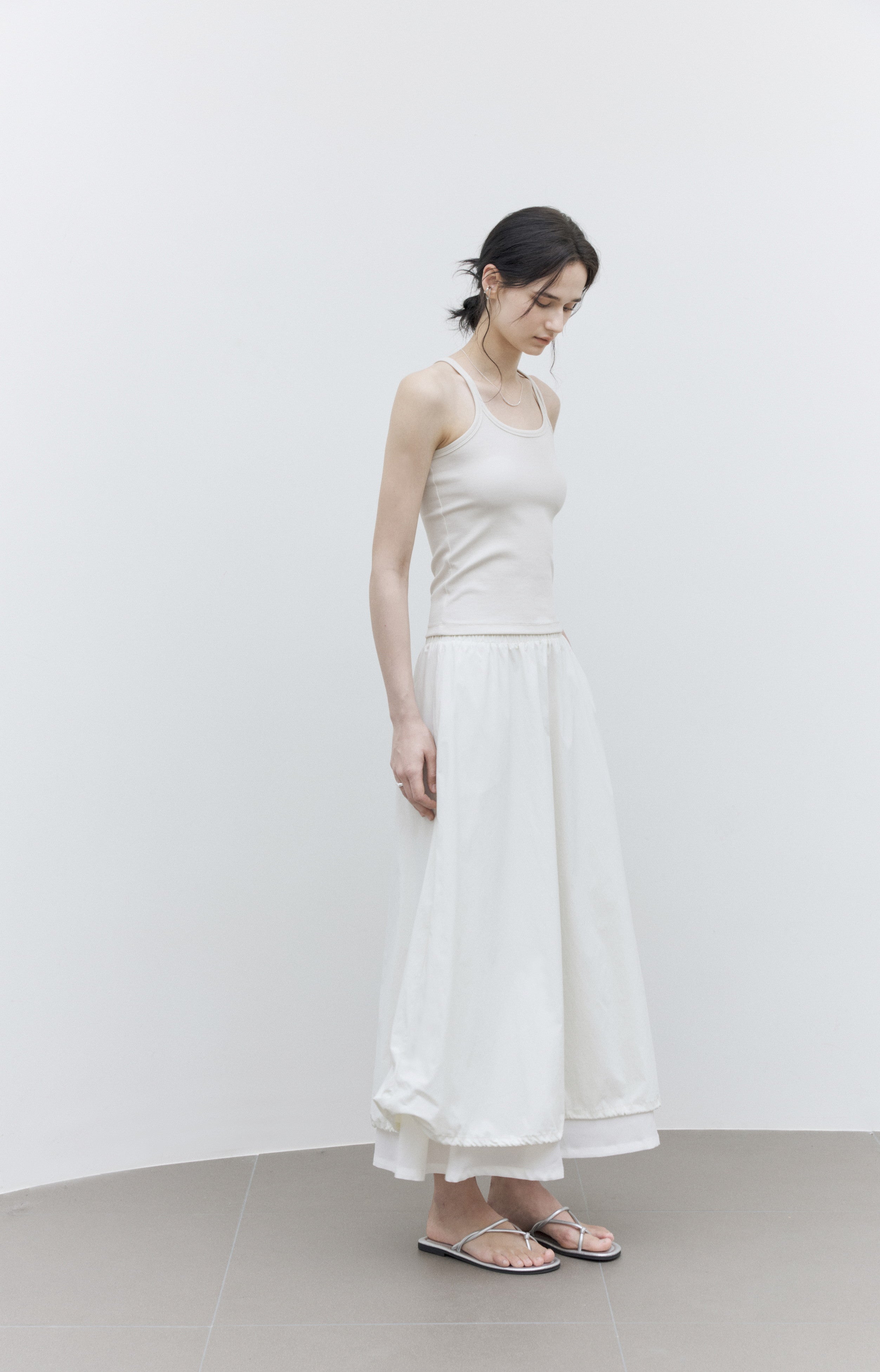UV CUT FLARE BALLOON SKIRT / UVカットフレアバルーンスカート