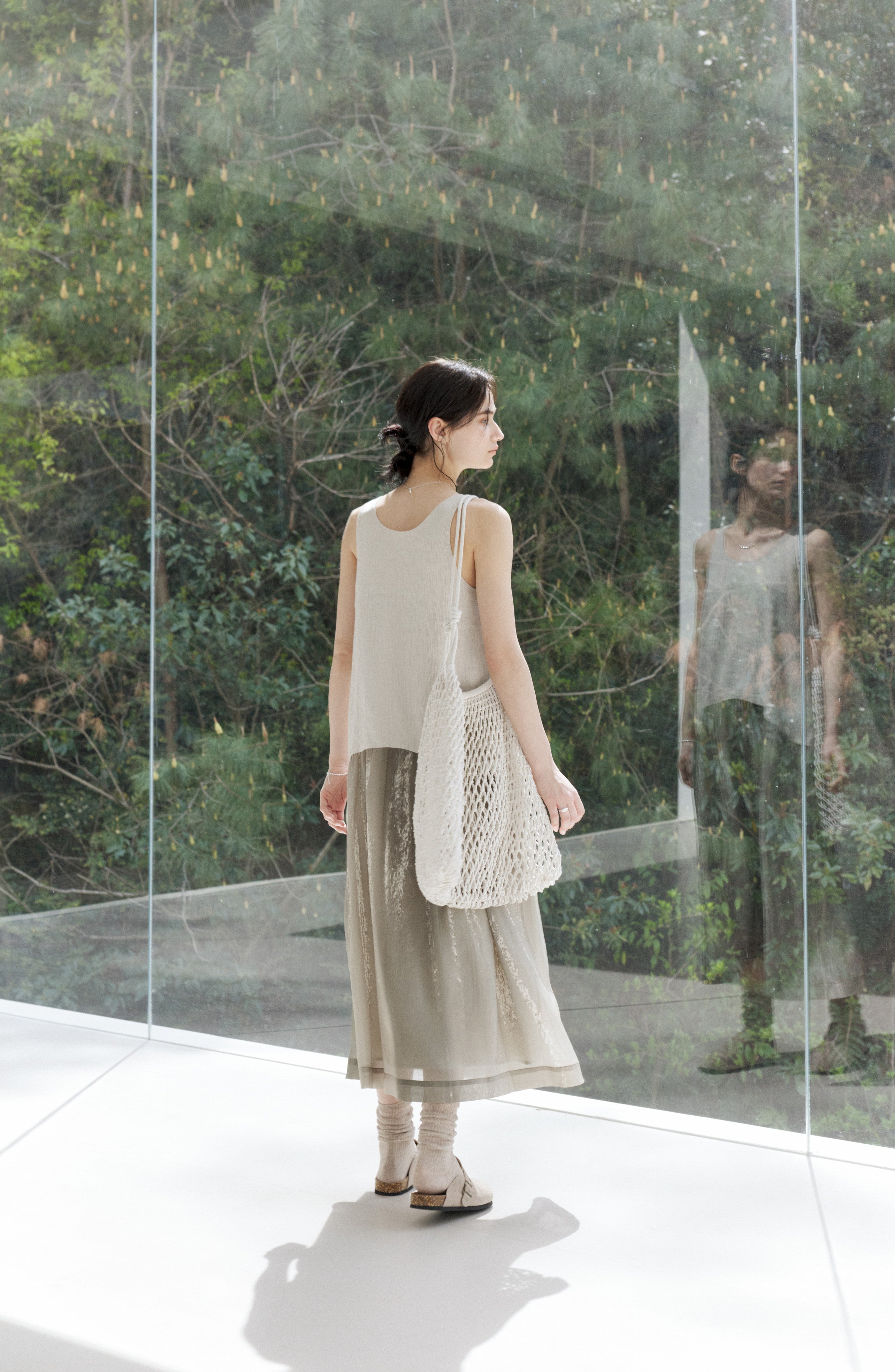 LIGHT SHADOW DOCKING DRESS