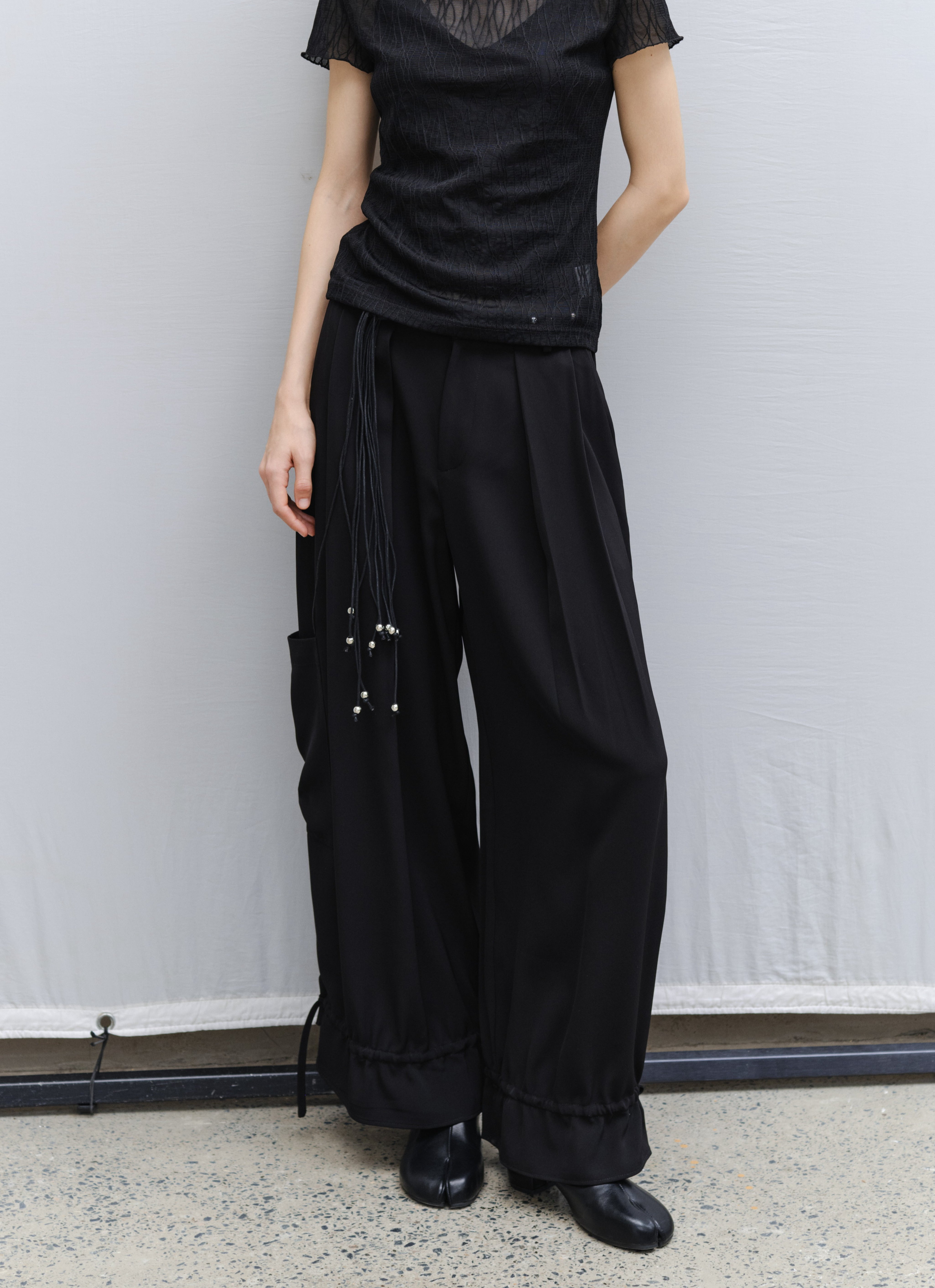 UV CUT DRAWSTRING PANTS / UVカットドローストリングパンツ
