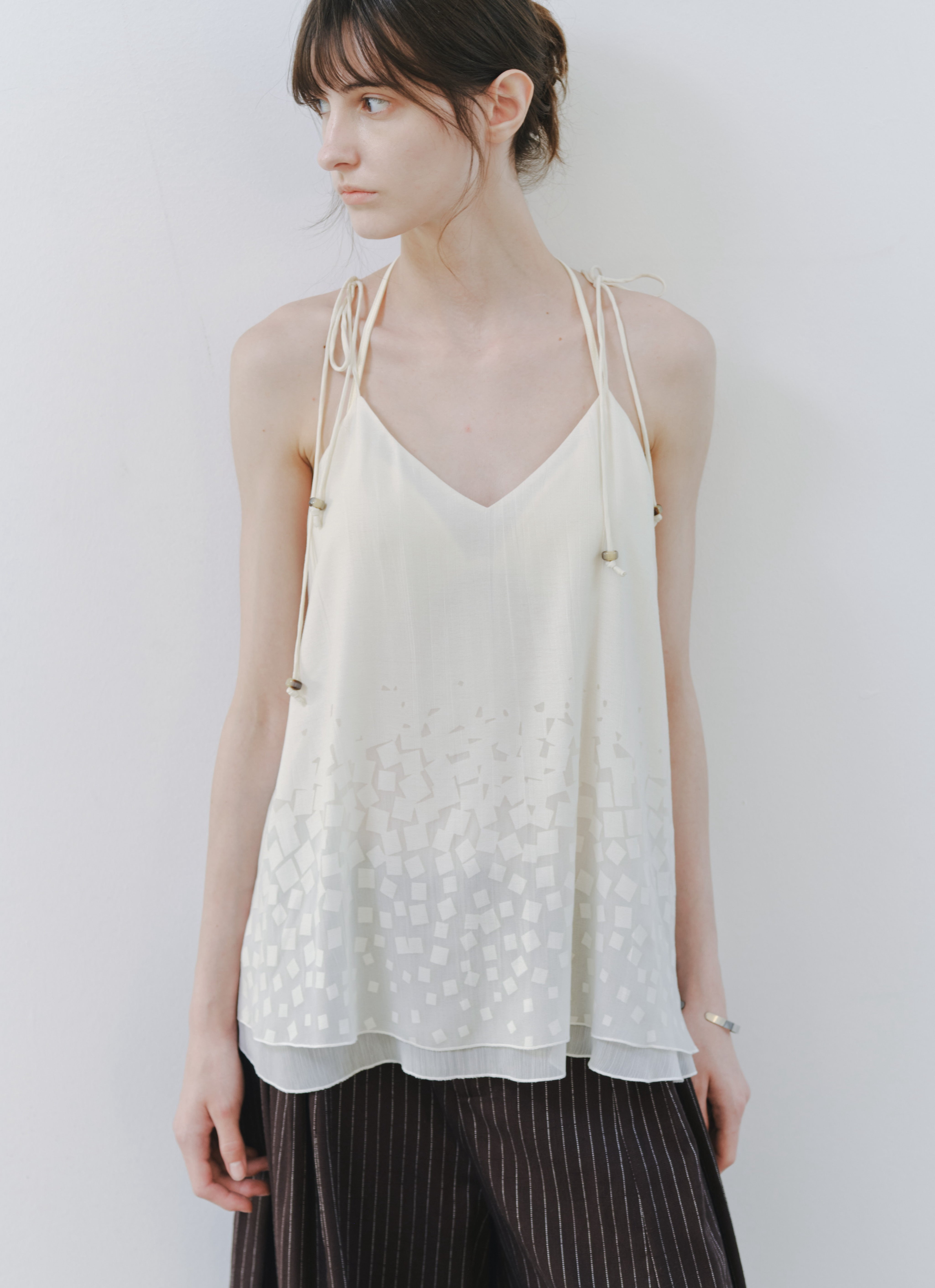 LAYERED FLARE CAMI TOP