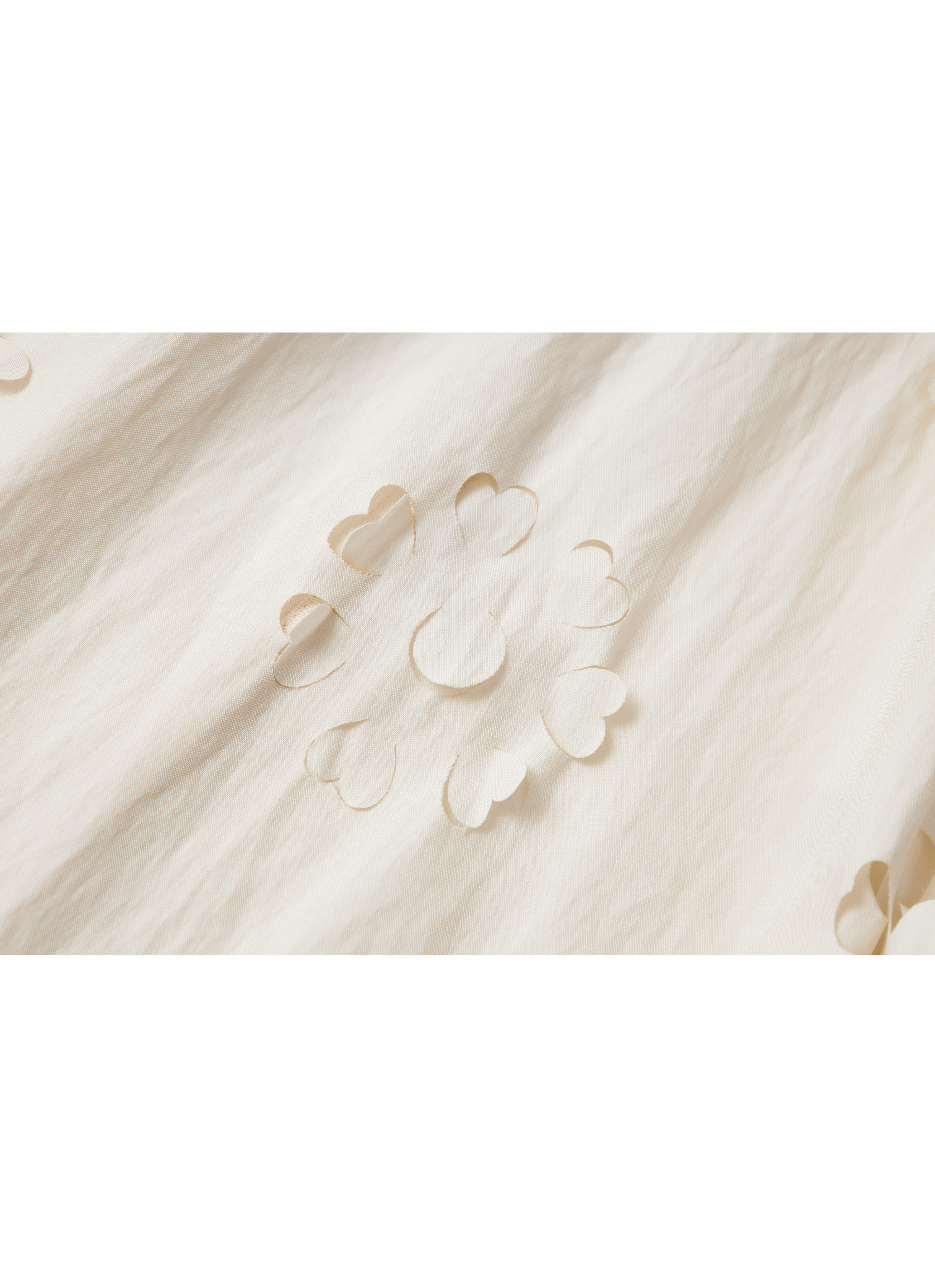 FLOWER CUT DOCKING DRESS / フラワーカットドッキングワンピース