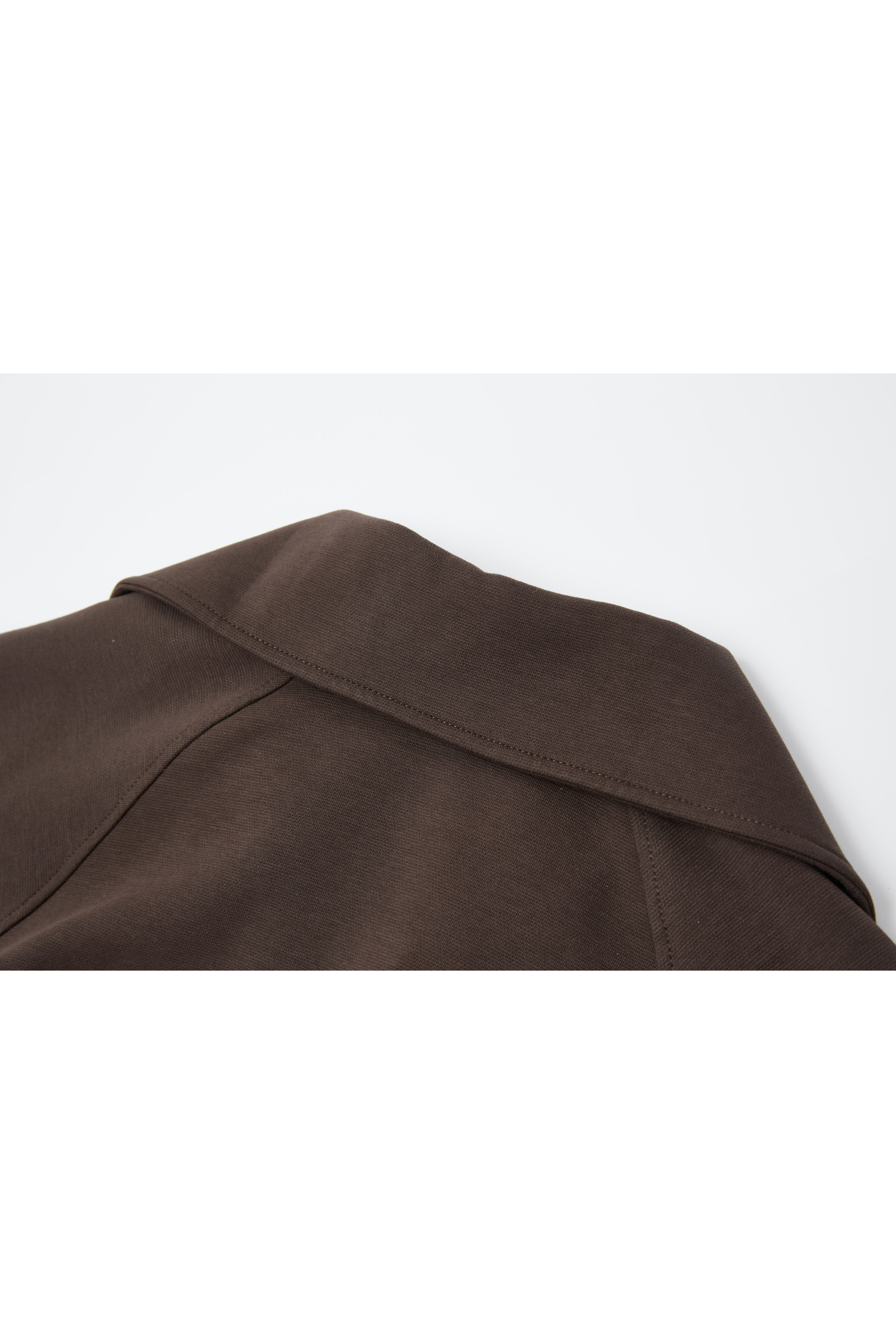 V-NECK LAPEL SWEATSHIRT/V 넥 래퍼 스웨트