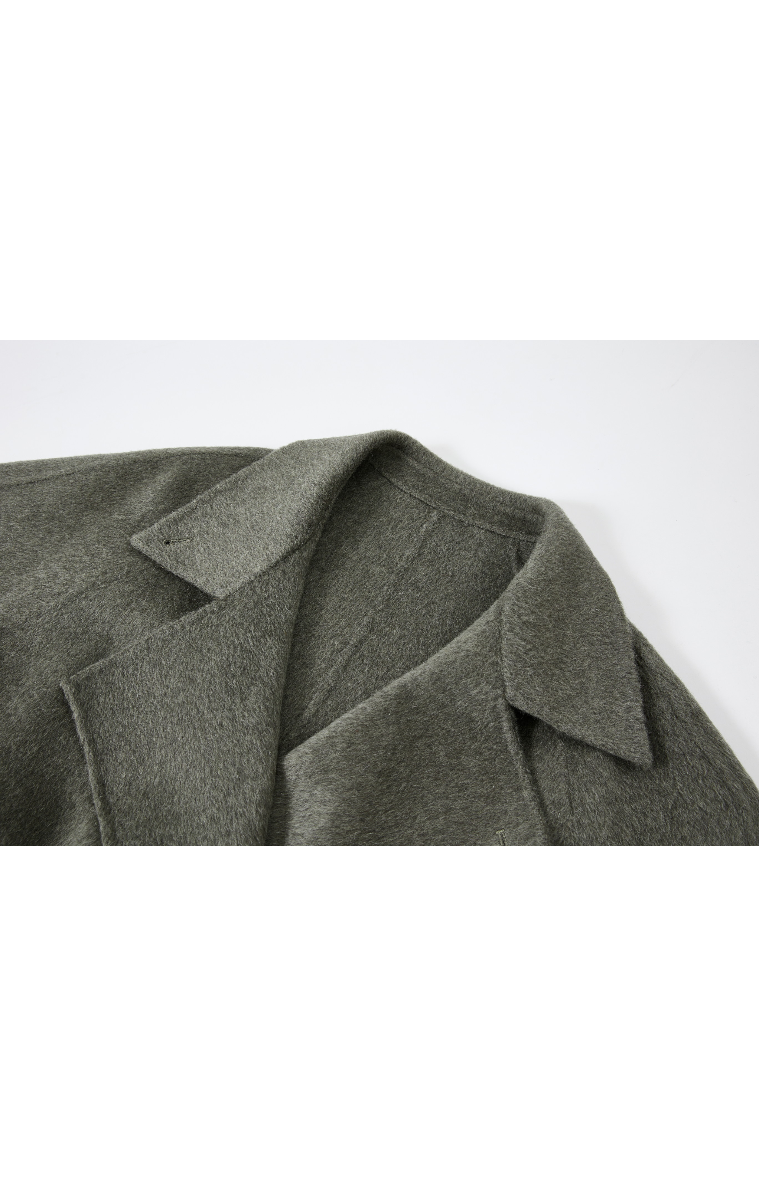 DEEP GREEN WOOL COAT / ディープグリーンウールコート