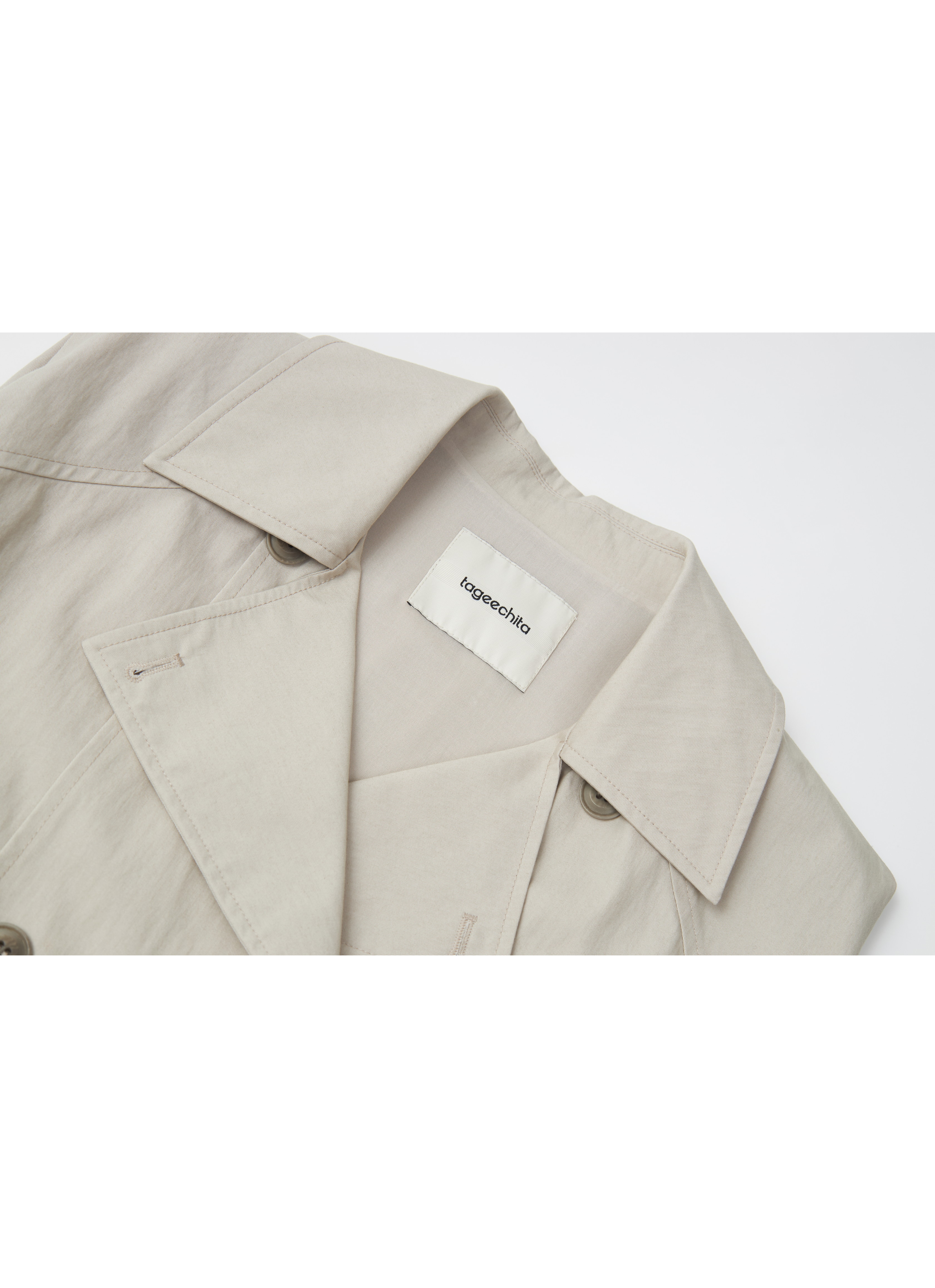 HEM TUCK VEST TRENCH