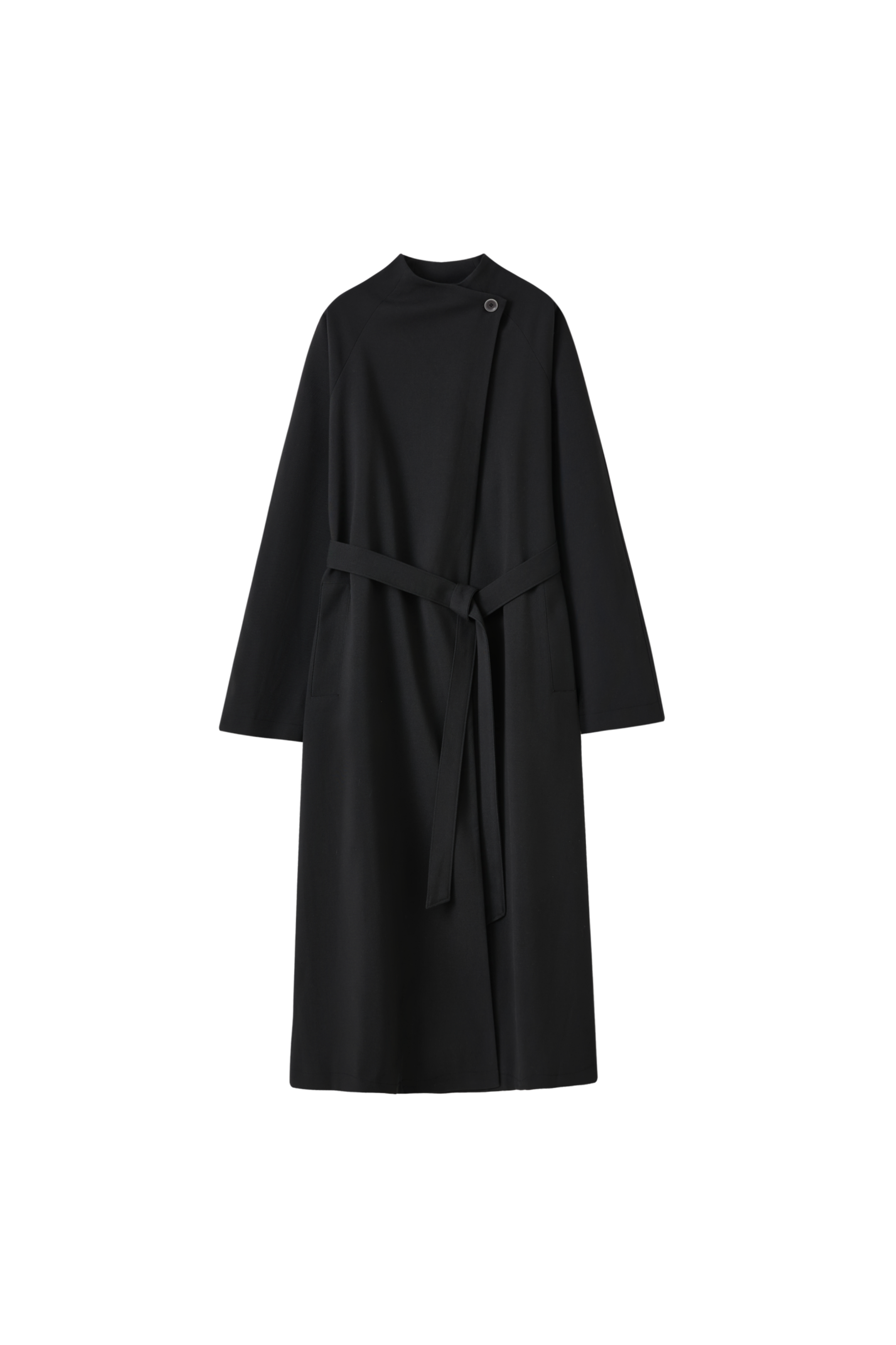 SMOOTH FLARE LAPEL TRENCH / スムースフレアラペルトレンチ