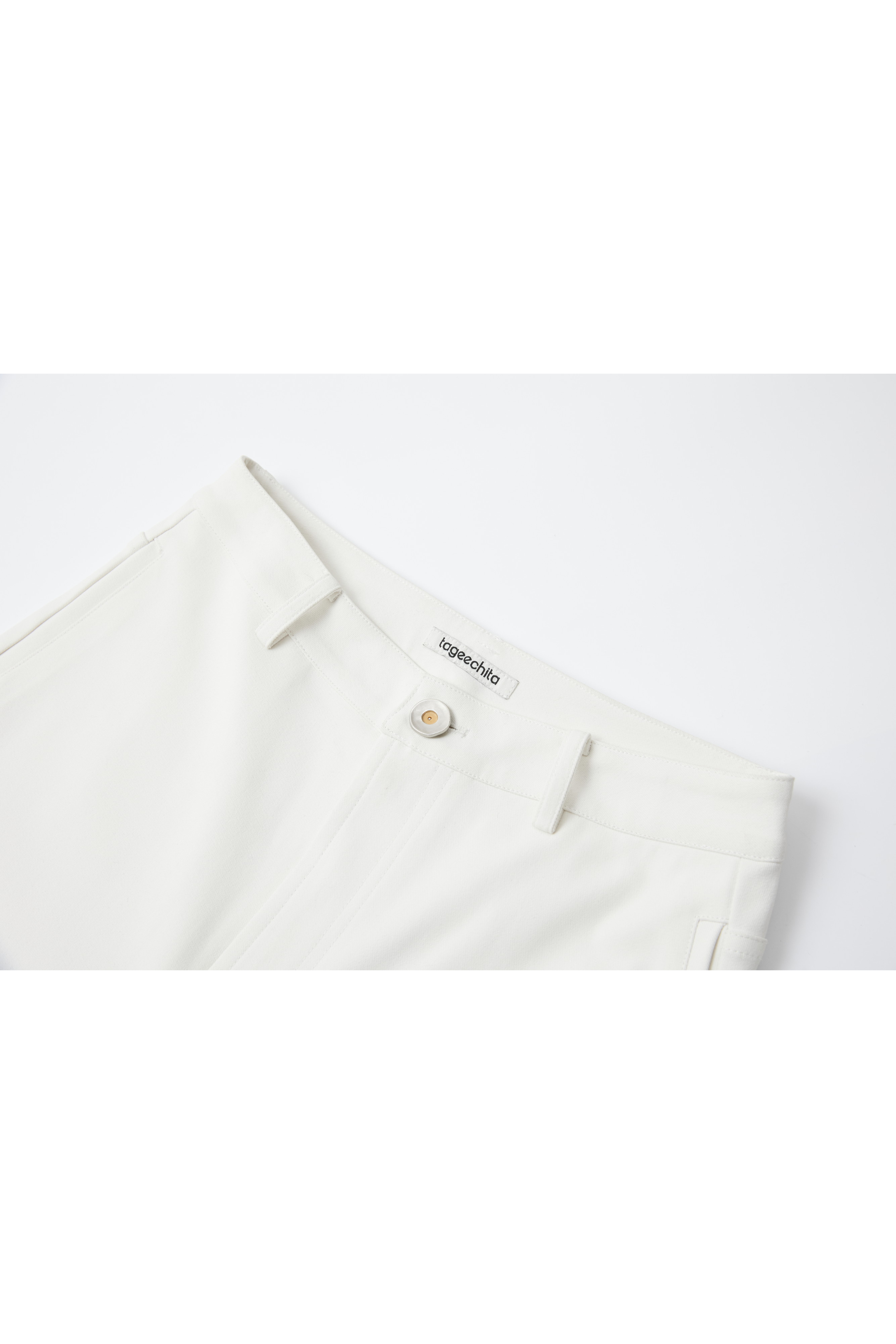 WHITE LOOSE SOFT PANTS