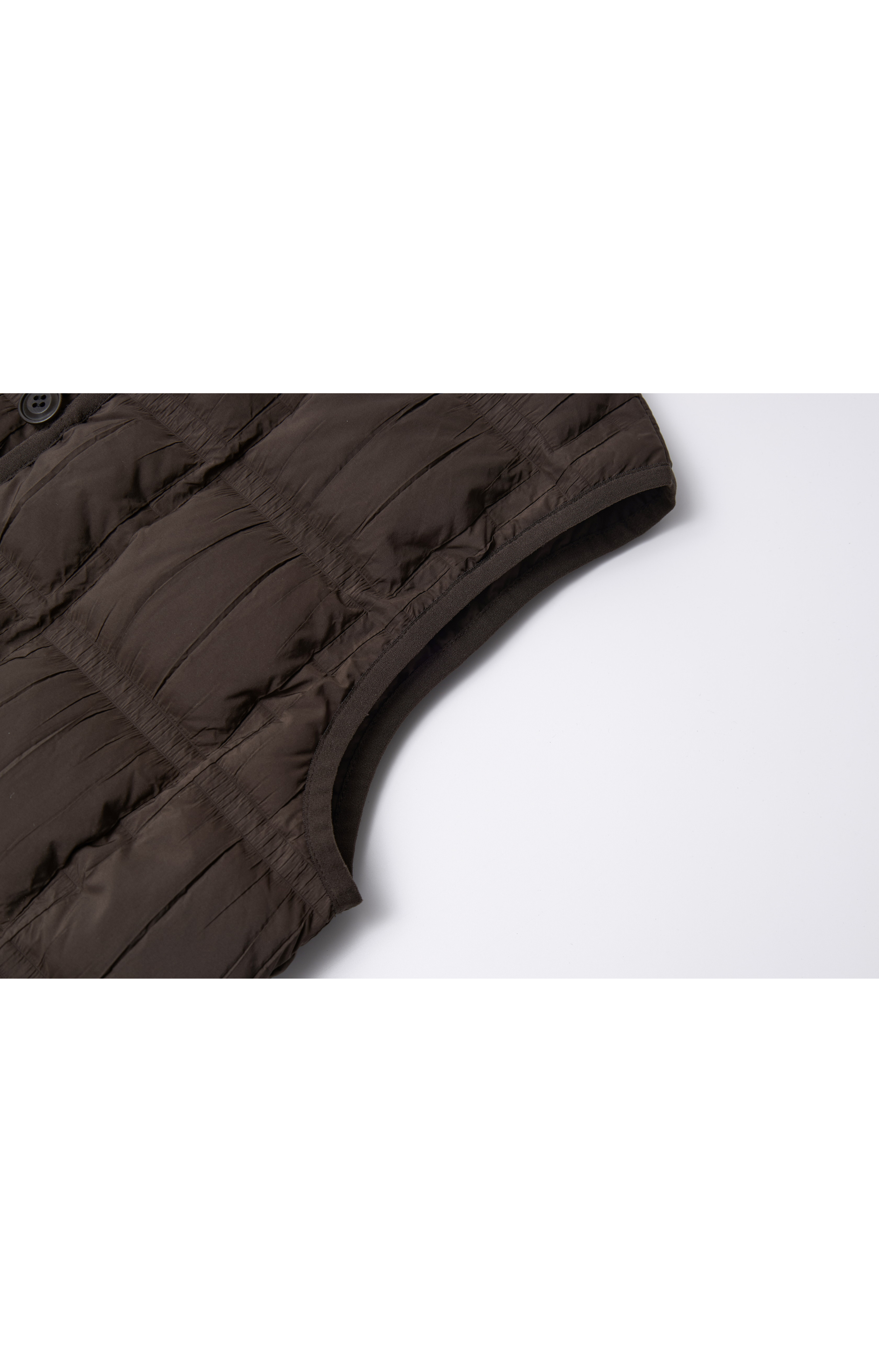 WRINKLE BLOCK DOWN VEST / リンクルブロックダウンベスト