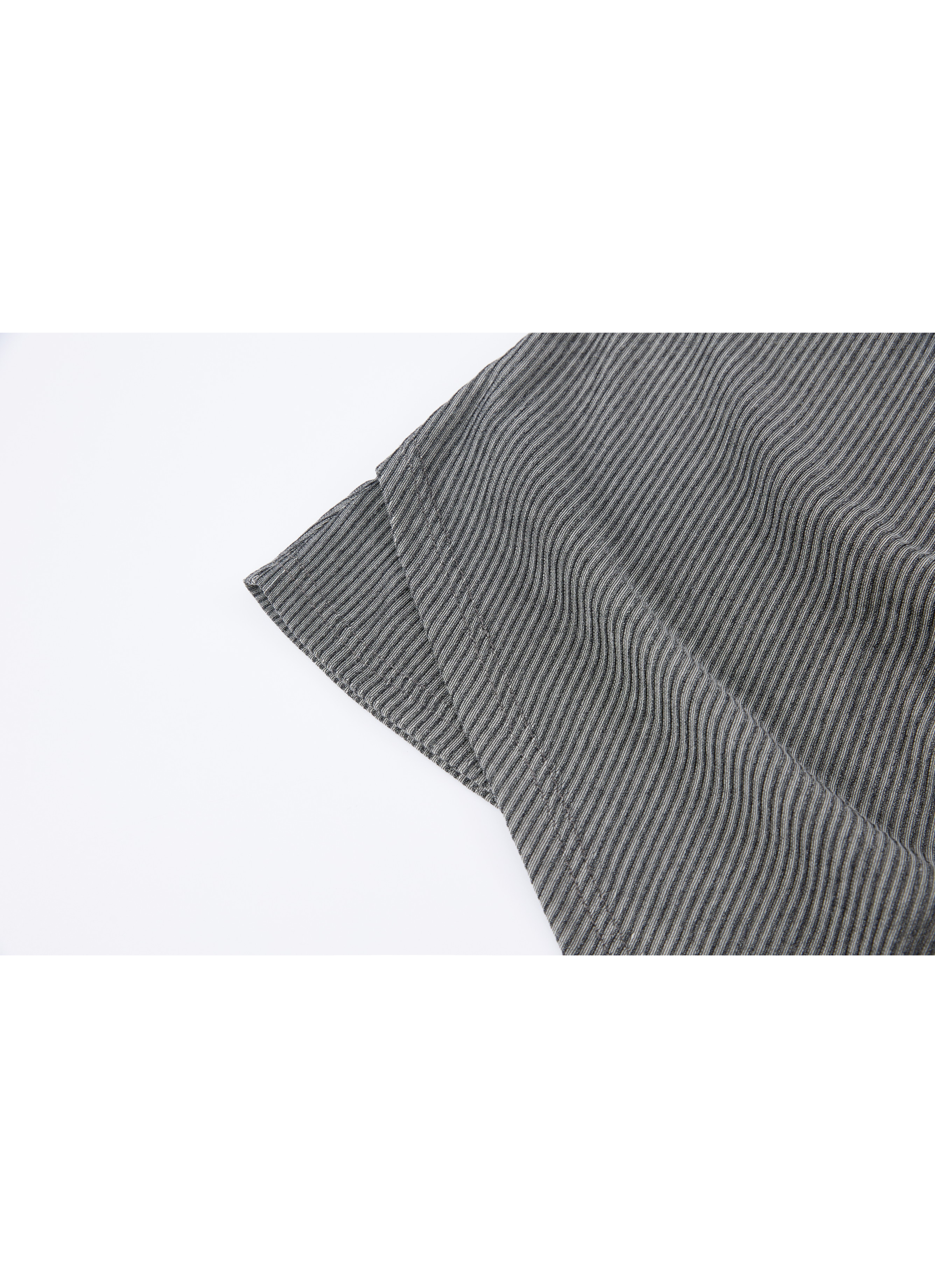 SIDE GATHER STRIPE TOP