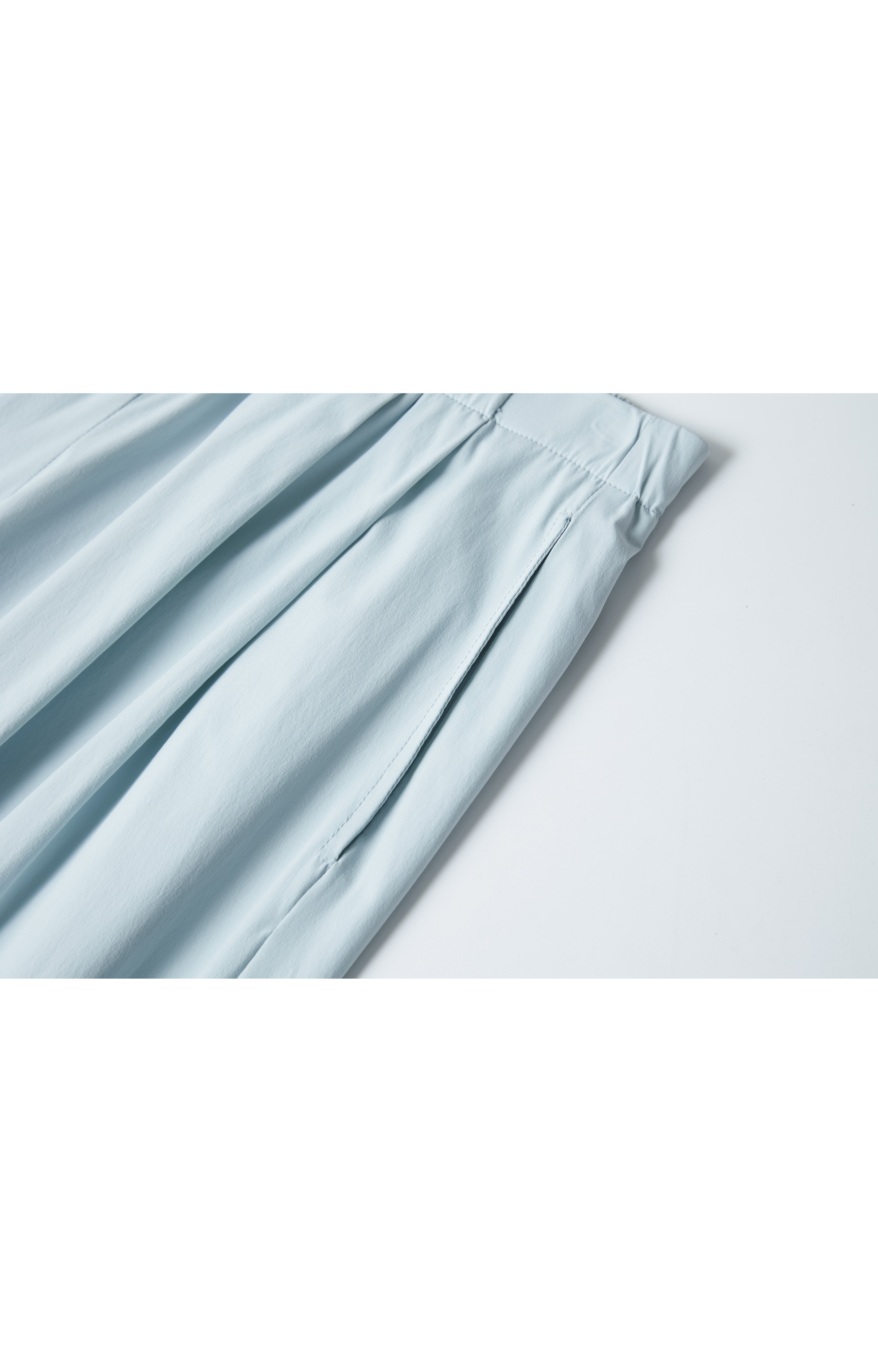 UV CUT SMOOTH SAROUEL PANTS / UVカットスムースサルエルパンツ