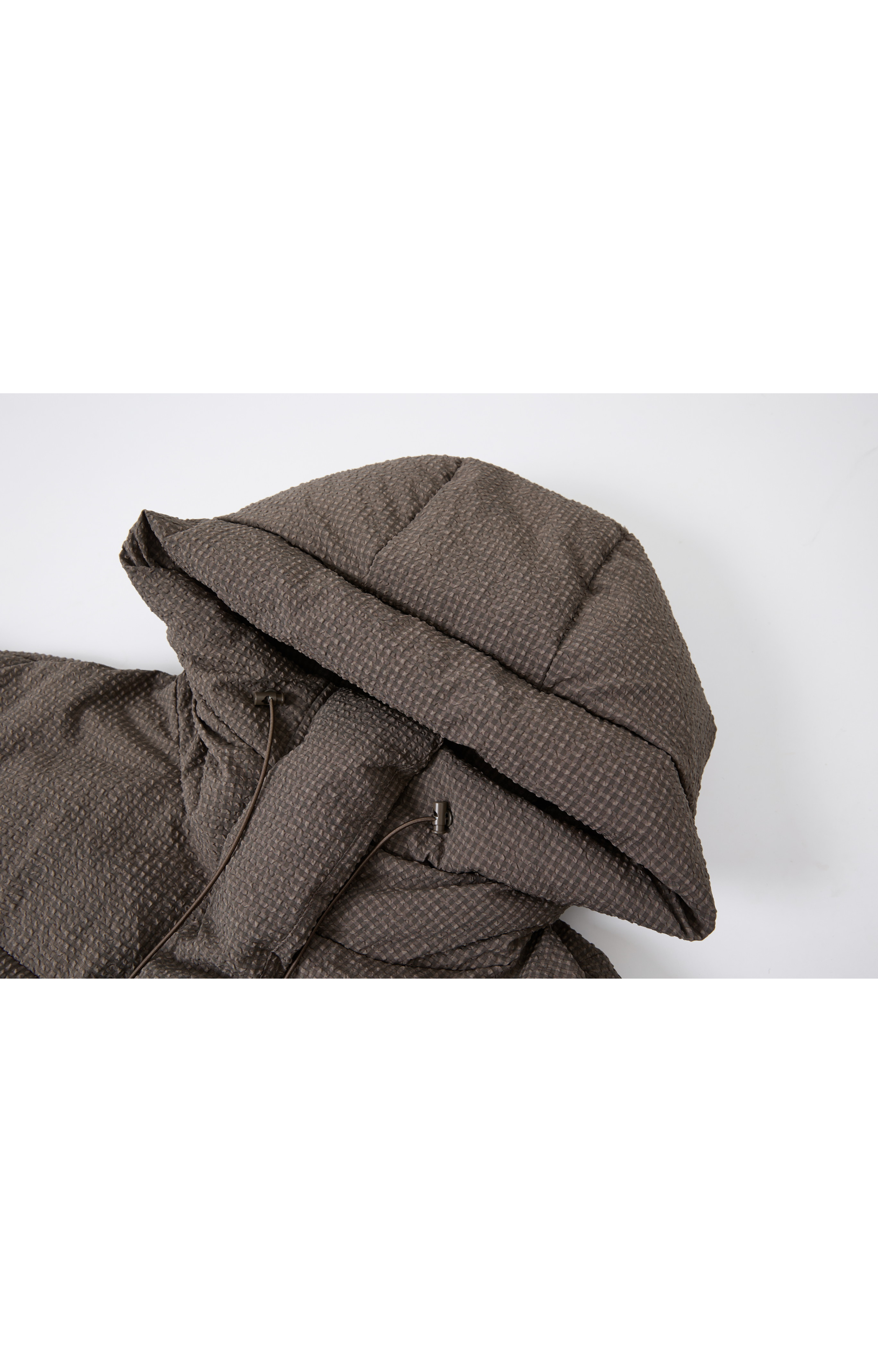 PUFF TEXTURE HOODED DOWN / 퍼프 텍스처 푸드 다운