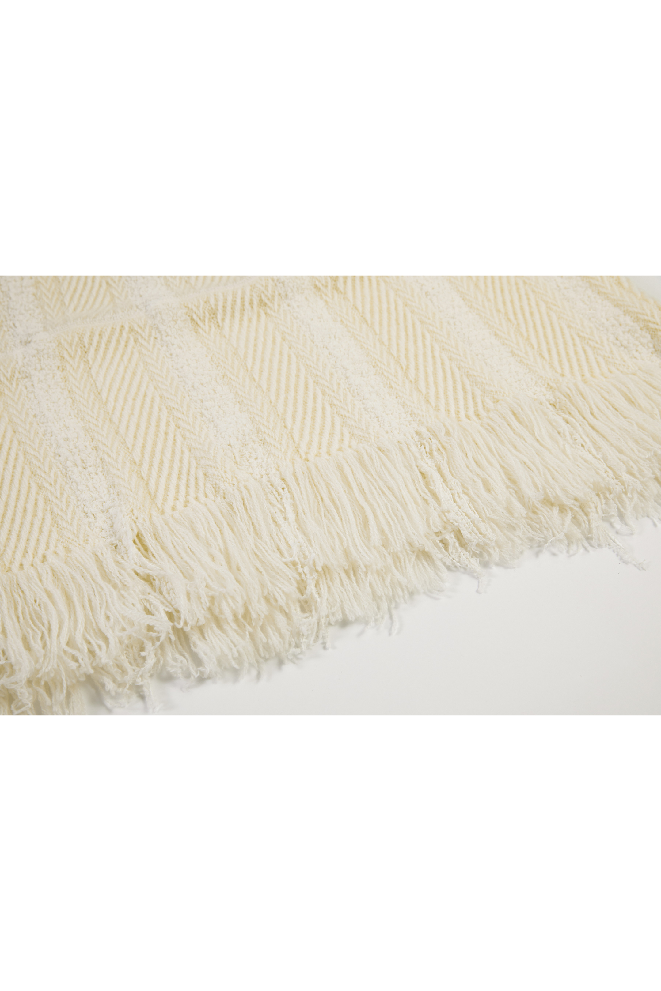 FRINGE STRIPED HOOD DRESS / フリンジストライプフードワンピース