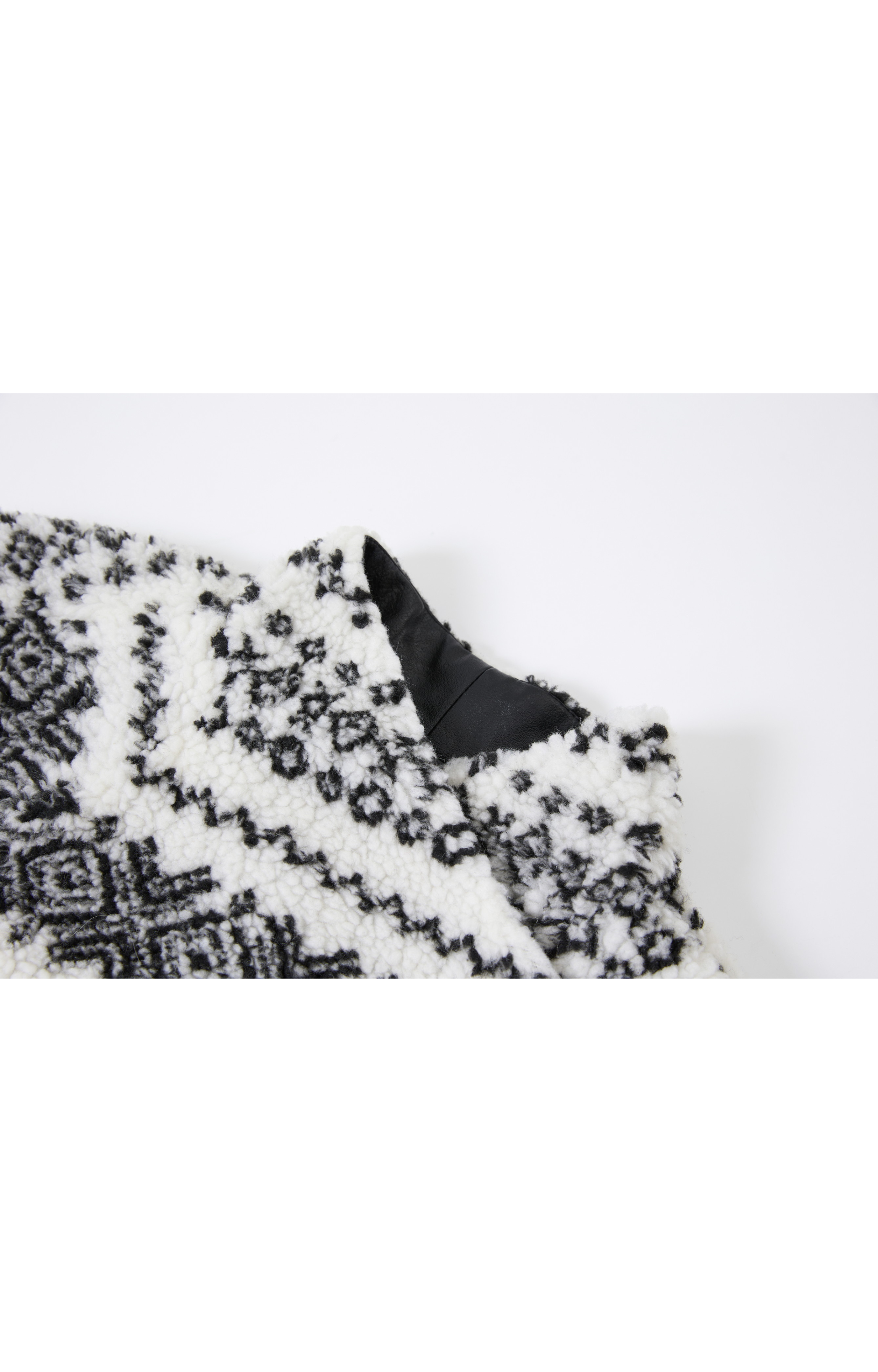 FAIR ISLE BOA BLOUSON / フェアアイル柄ボアブルゾン