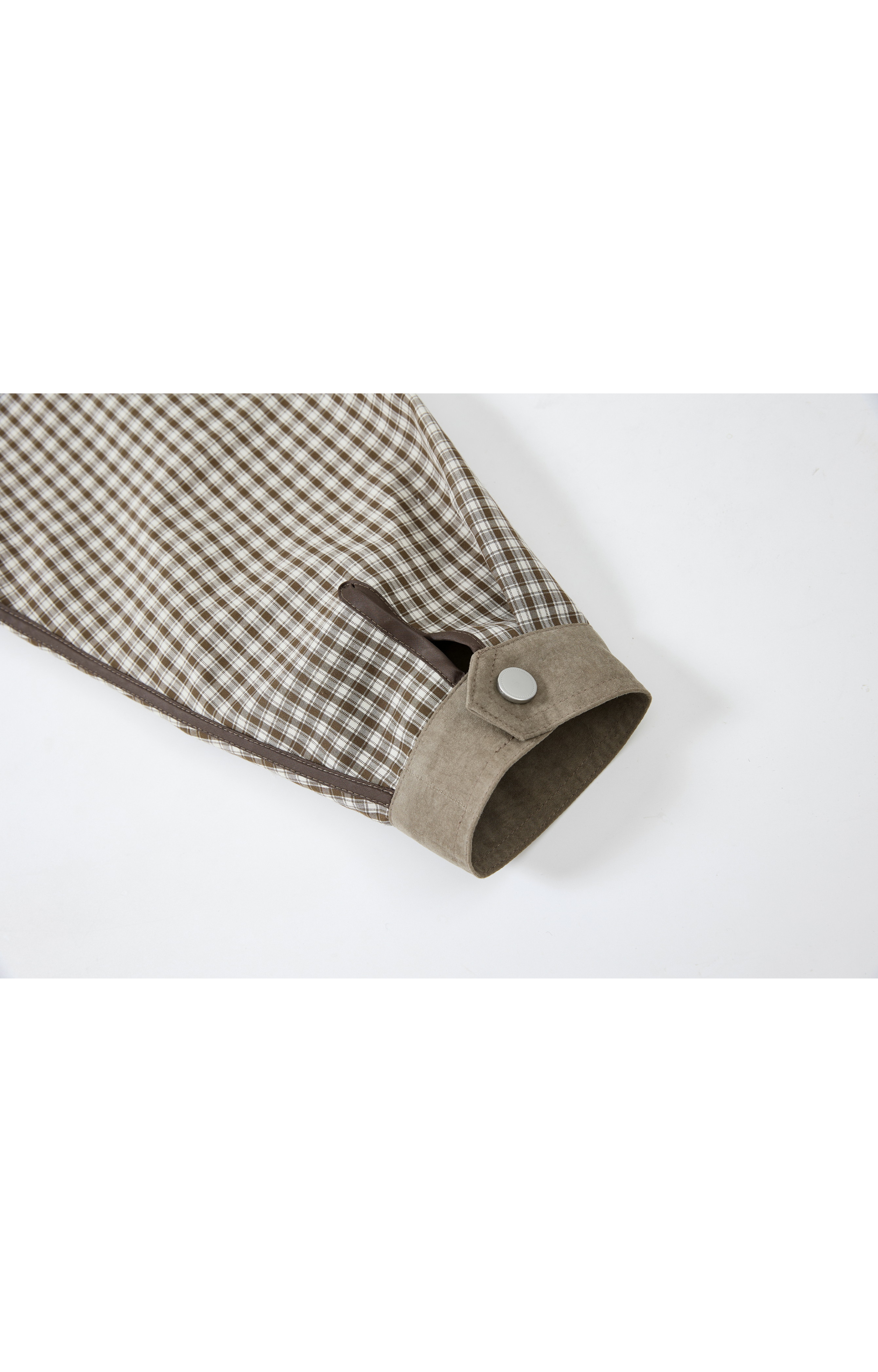 REVERSE PLAID DESIGN JACKET / 리버스 체크 디자인 재킷