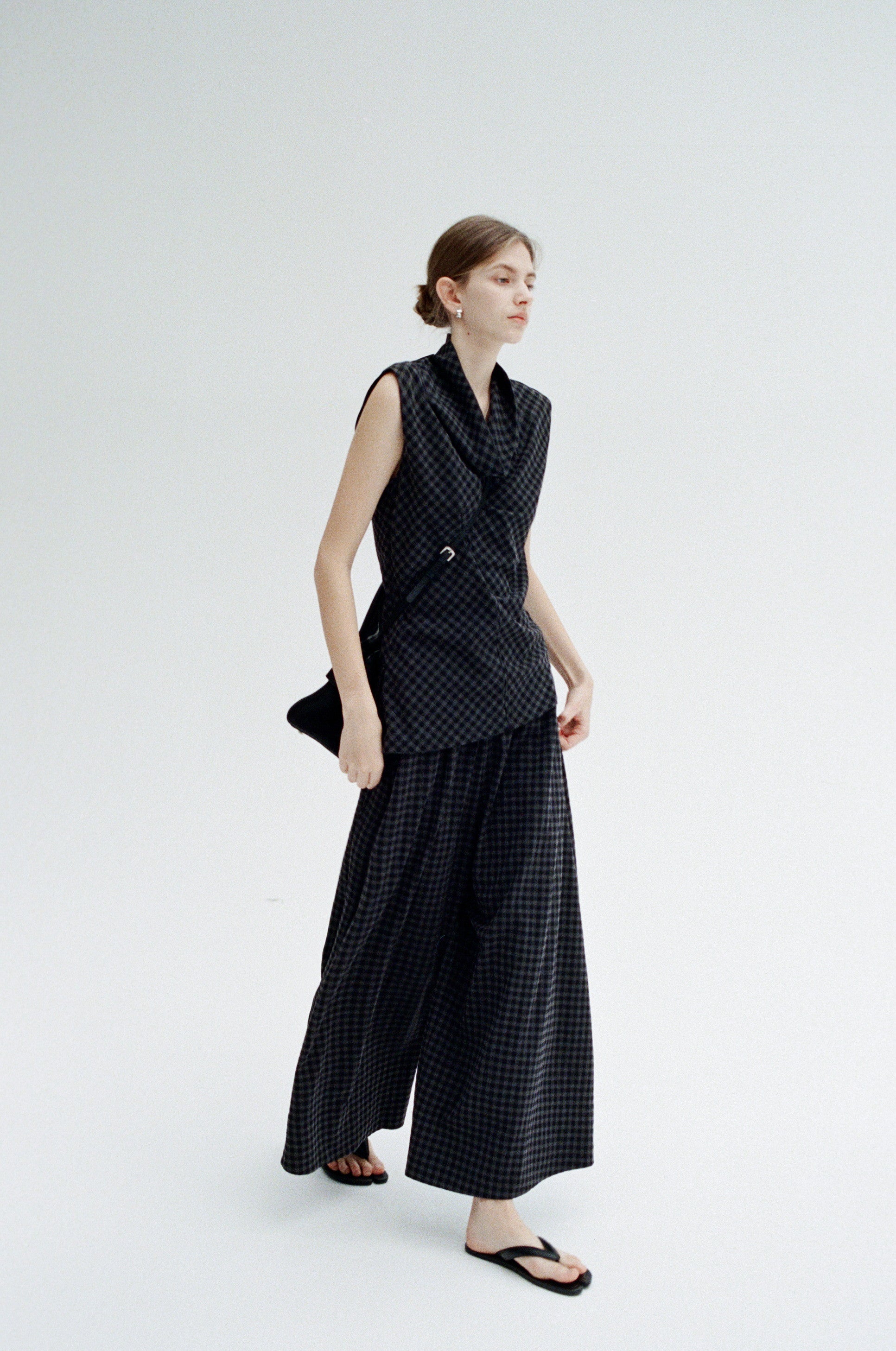 FLARE LOOSE WIDE PANTS