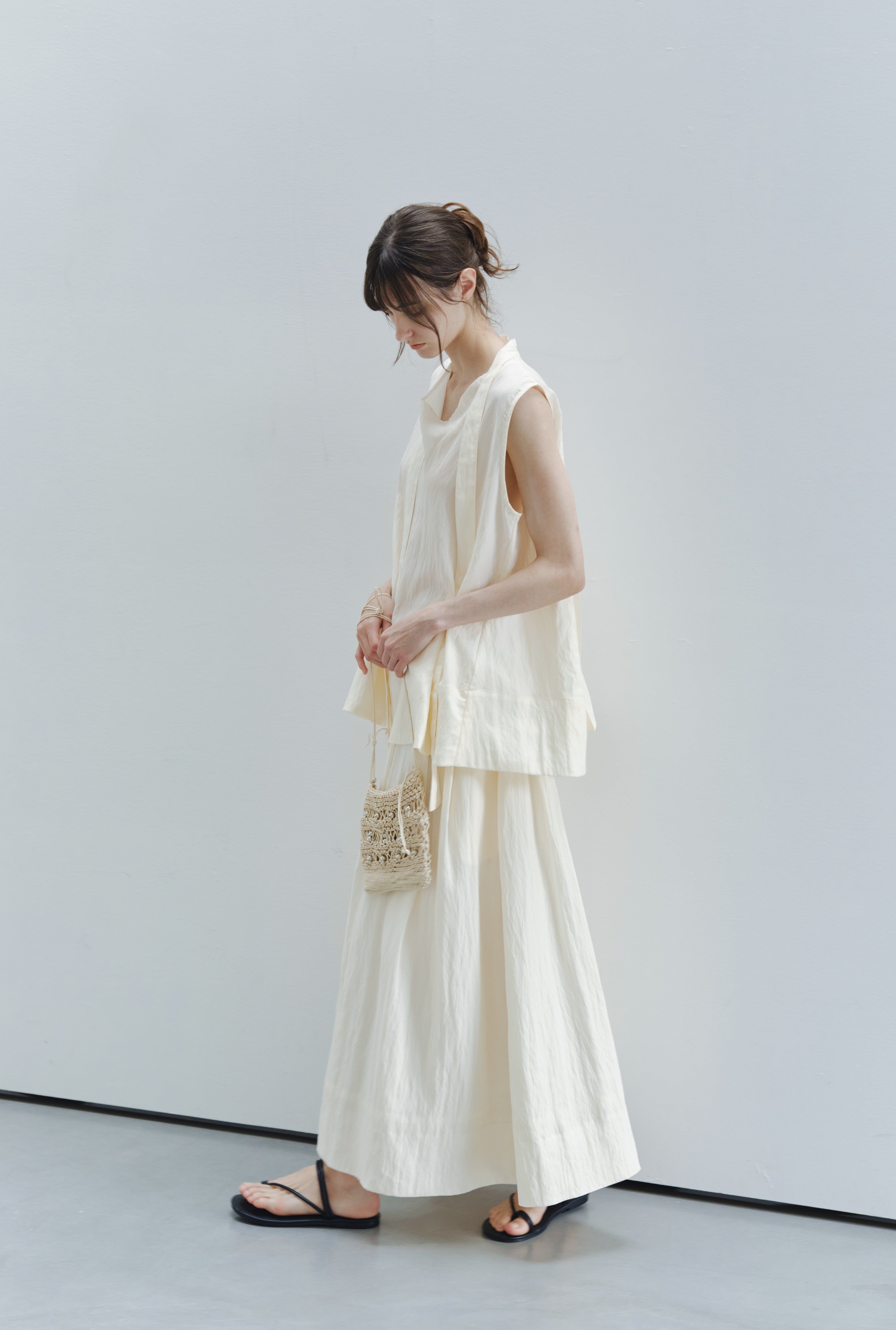 DRY CRINKLE SMOOTH SKIRT