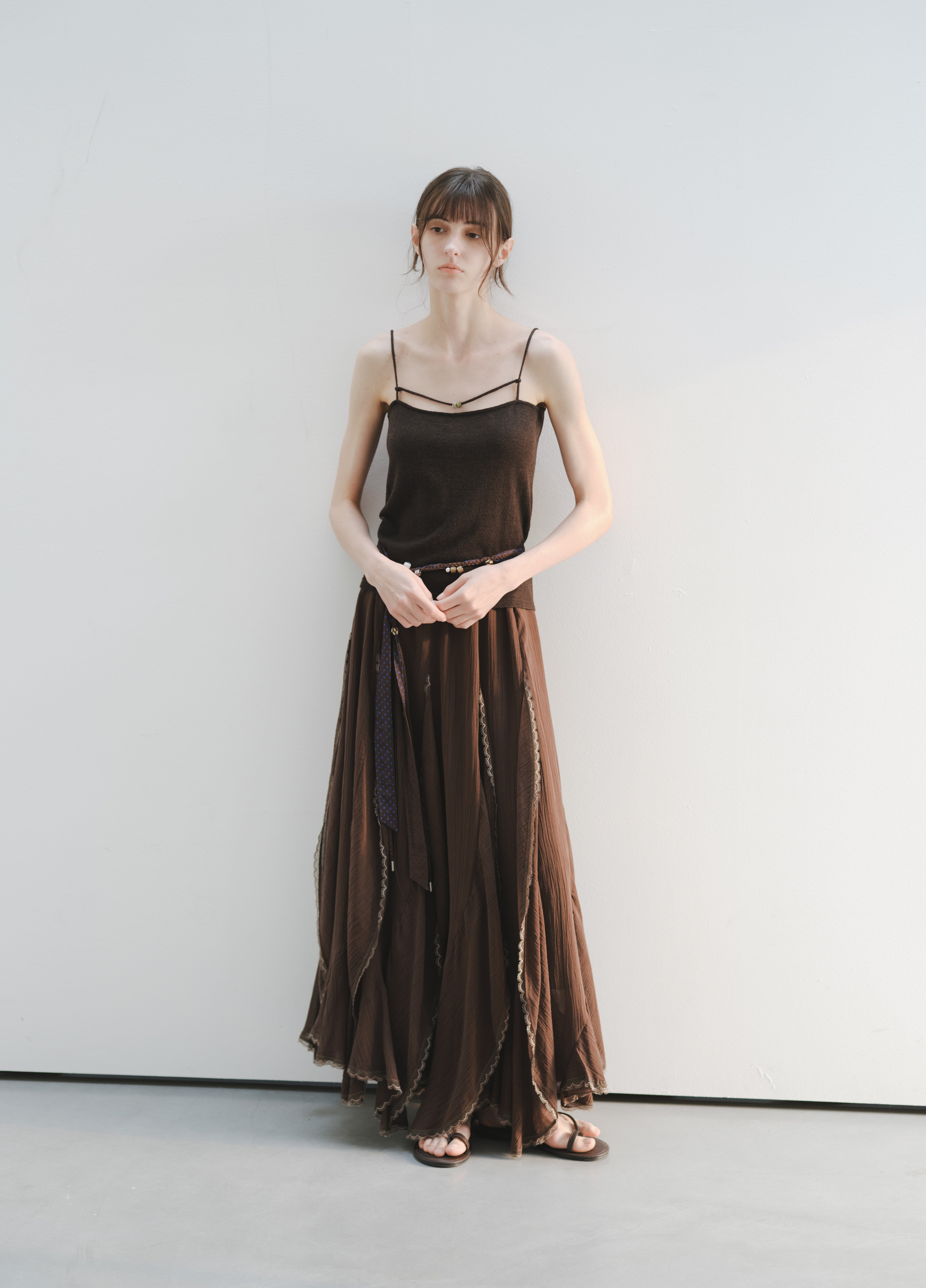 FRILL LACE TIERED SKIRT