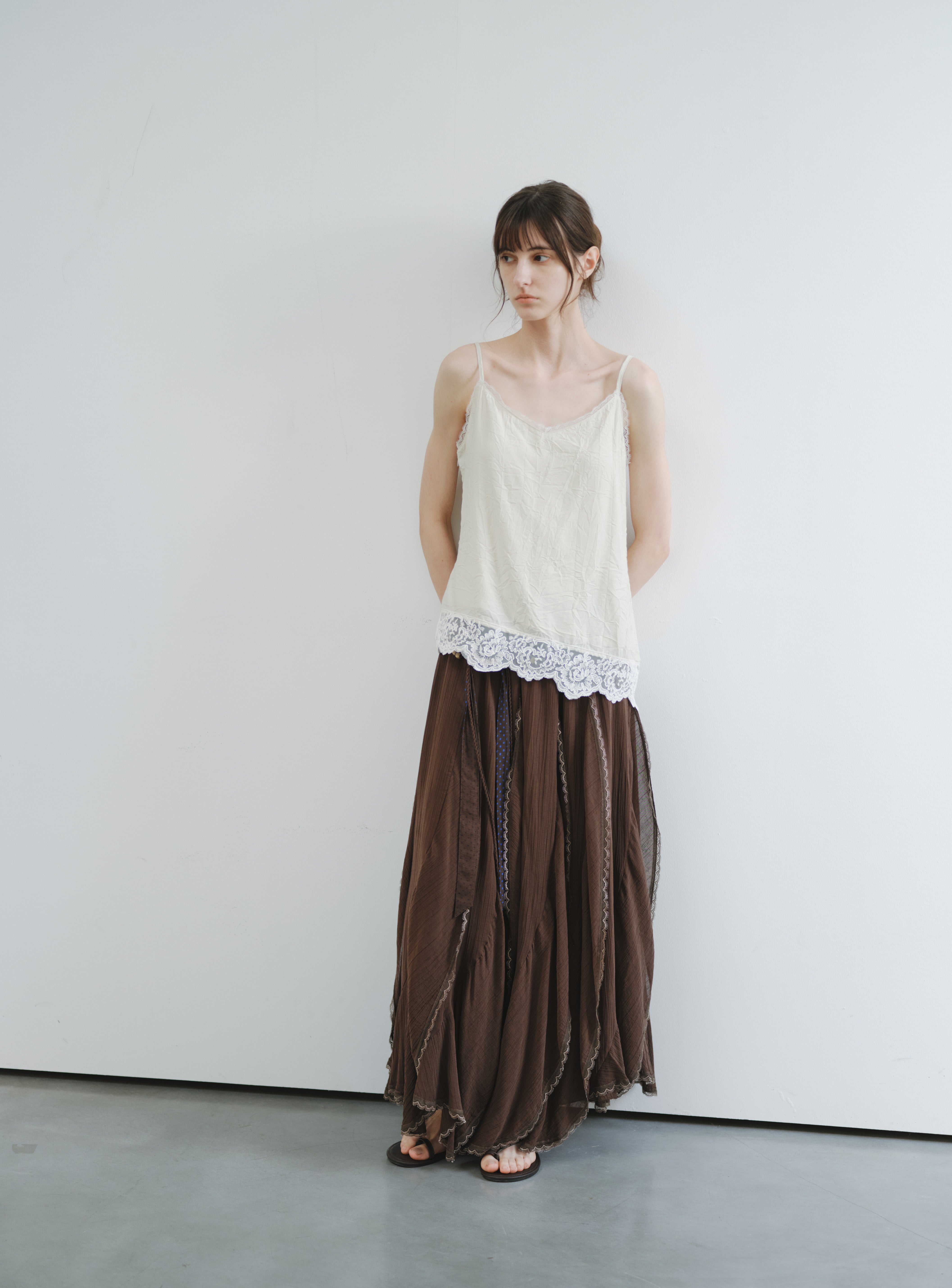 FRILL LACE TIERED SKIRT