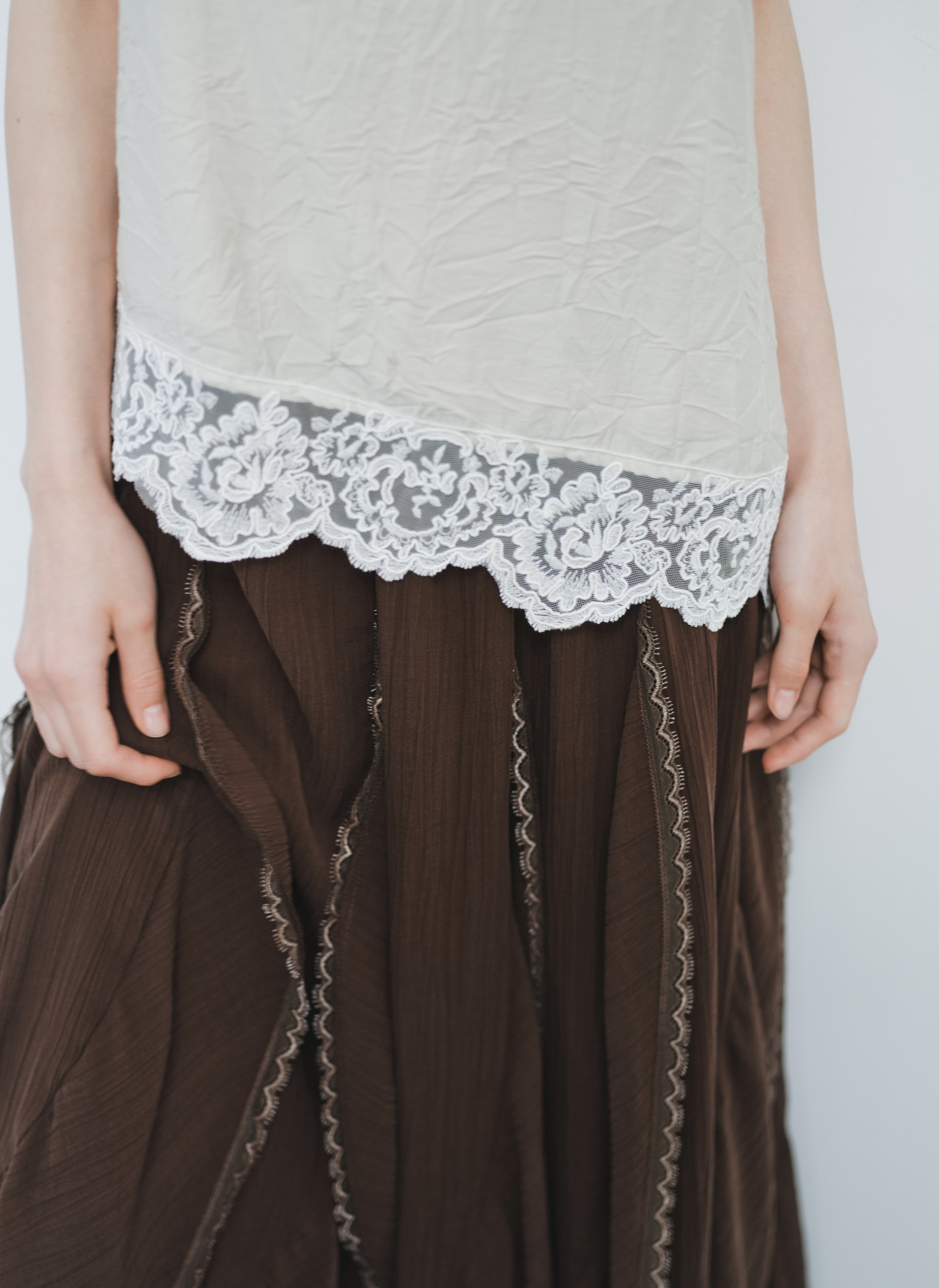 FRENCH LACE CAMI TOP