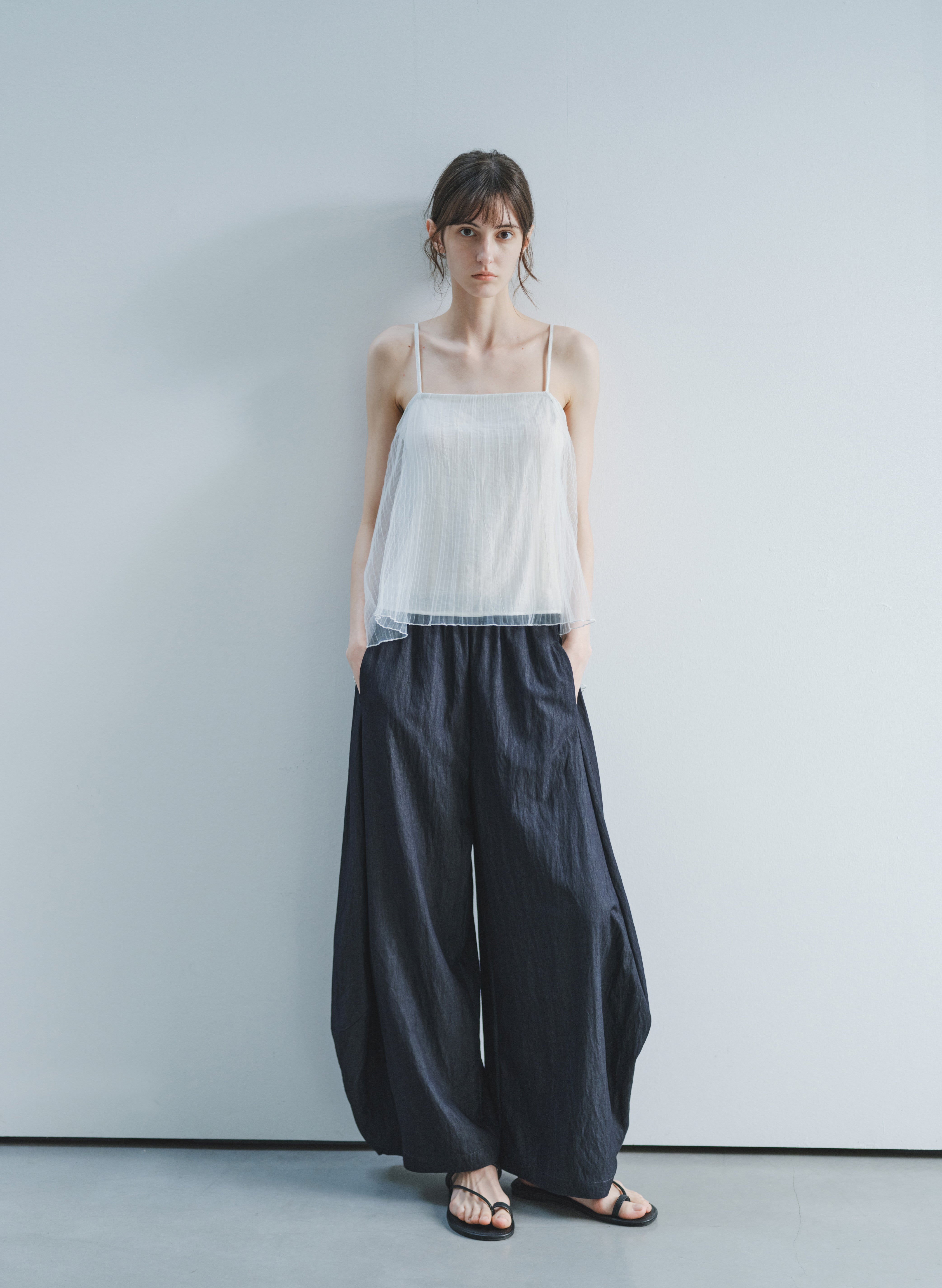 TULLE LAYERED CAMI TOP