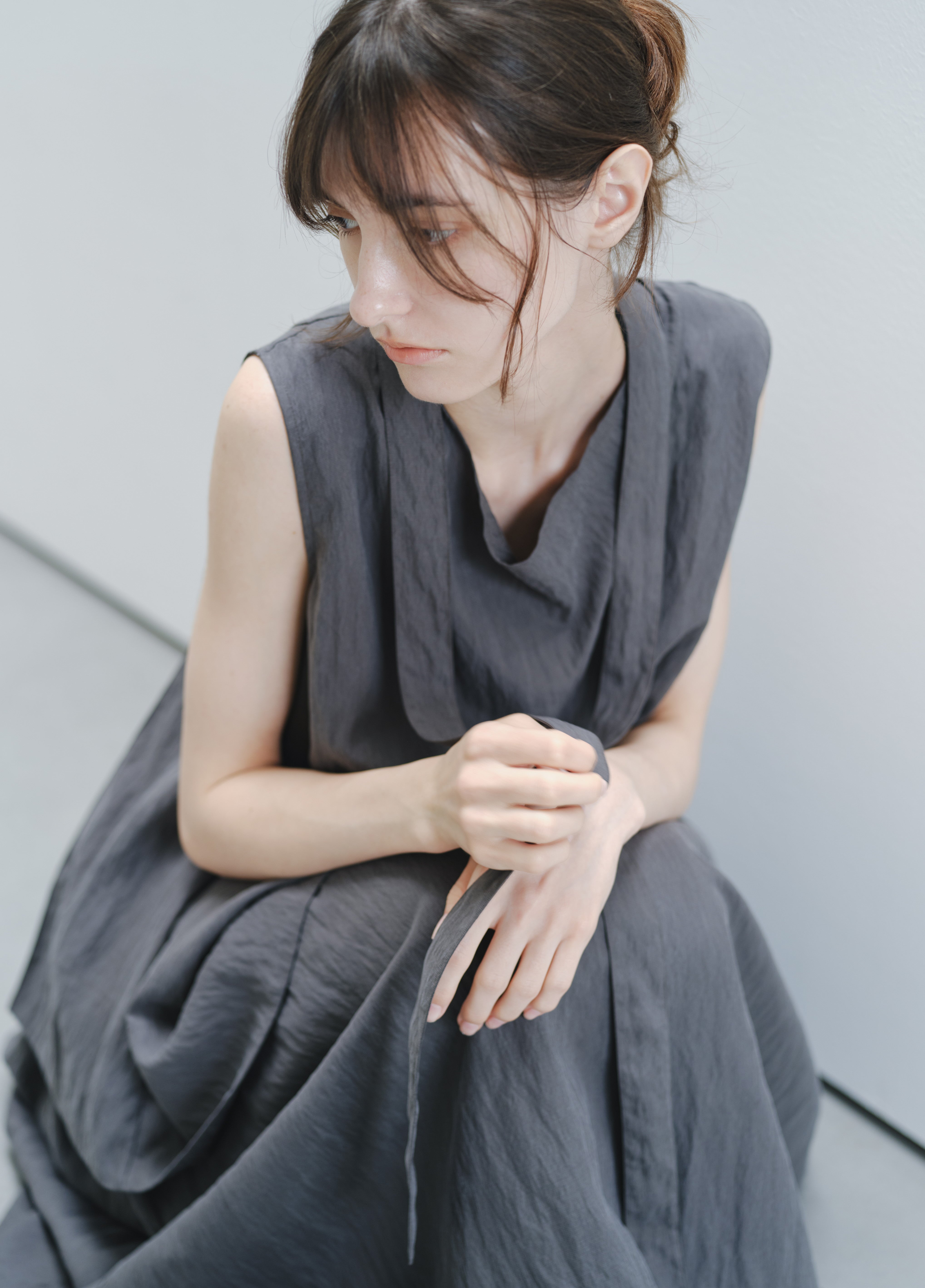 DRY CRINKLE SMOOTH BLOUSE