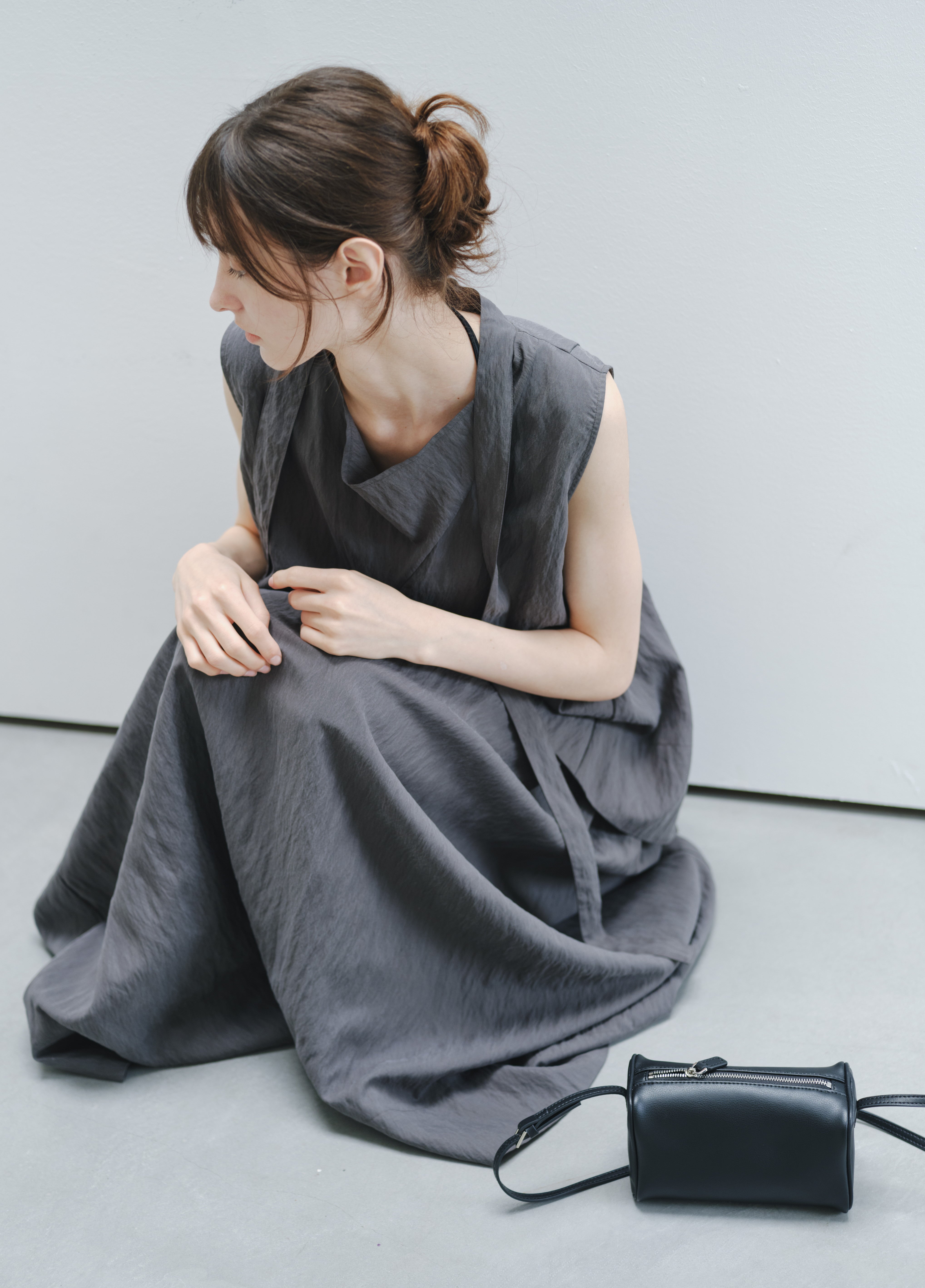 DRY CRINKLE SMOOTH SKIRT