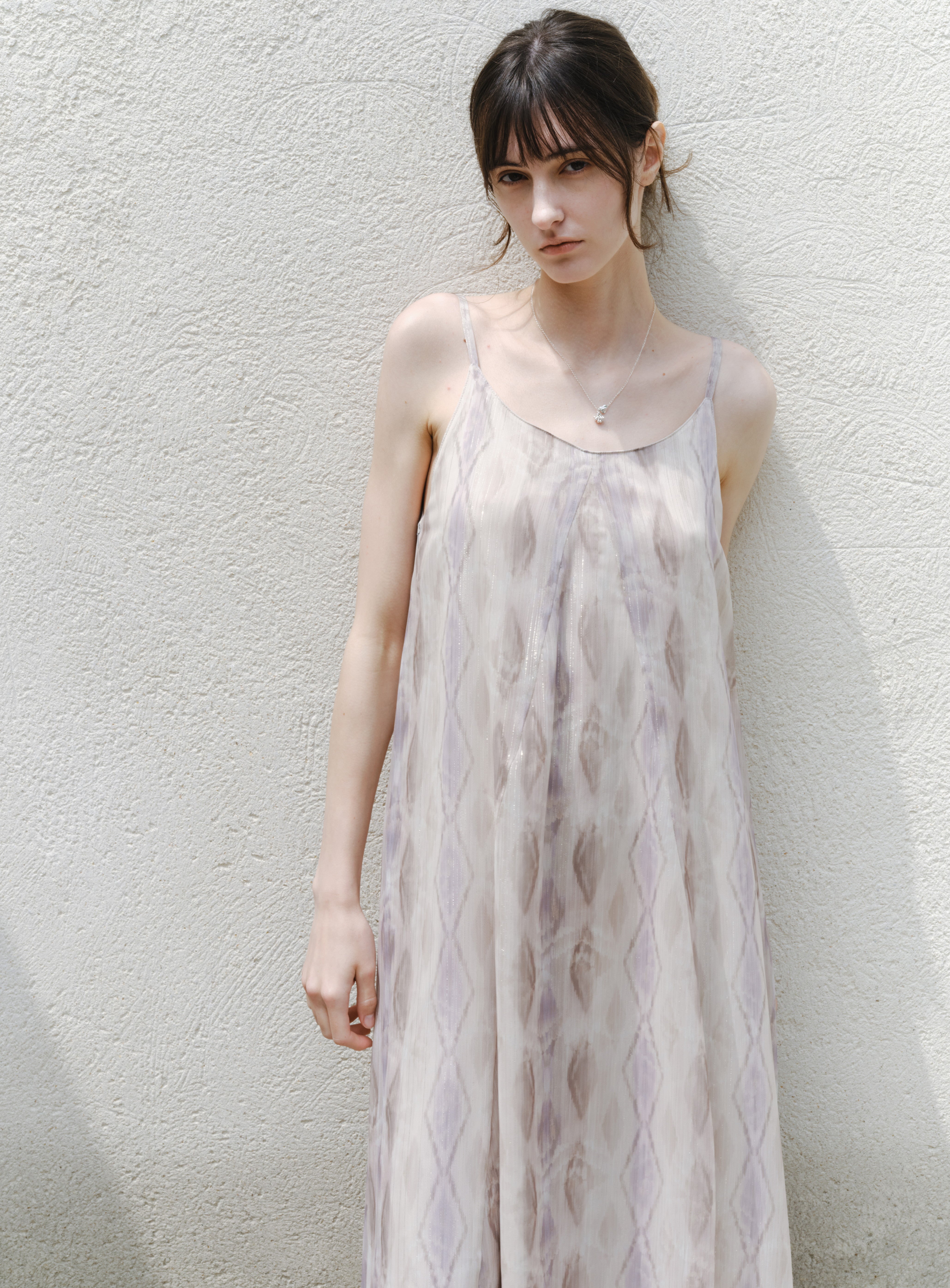 LAYERED SHEER FLORAL DRESS