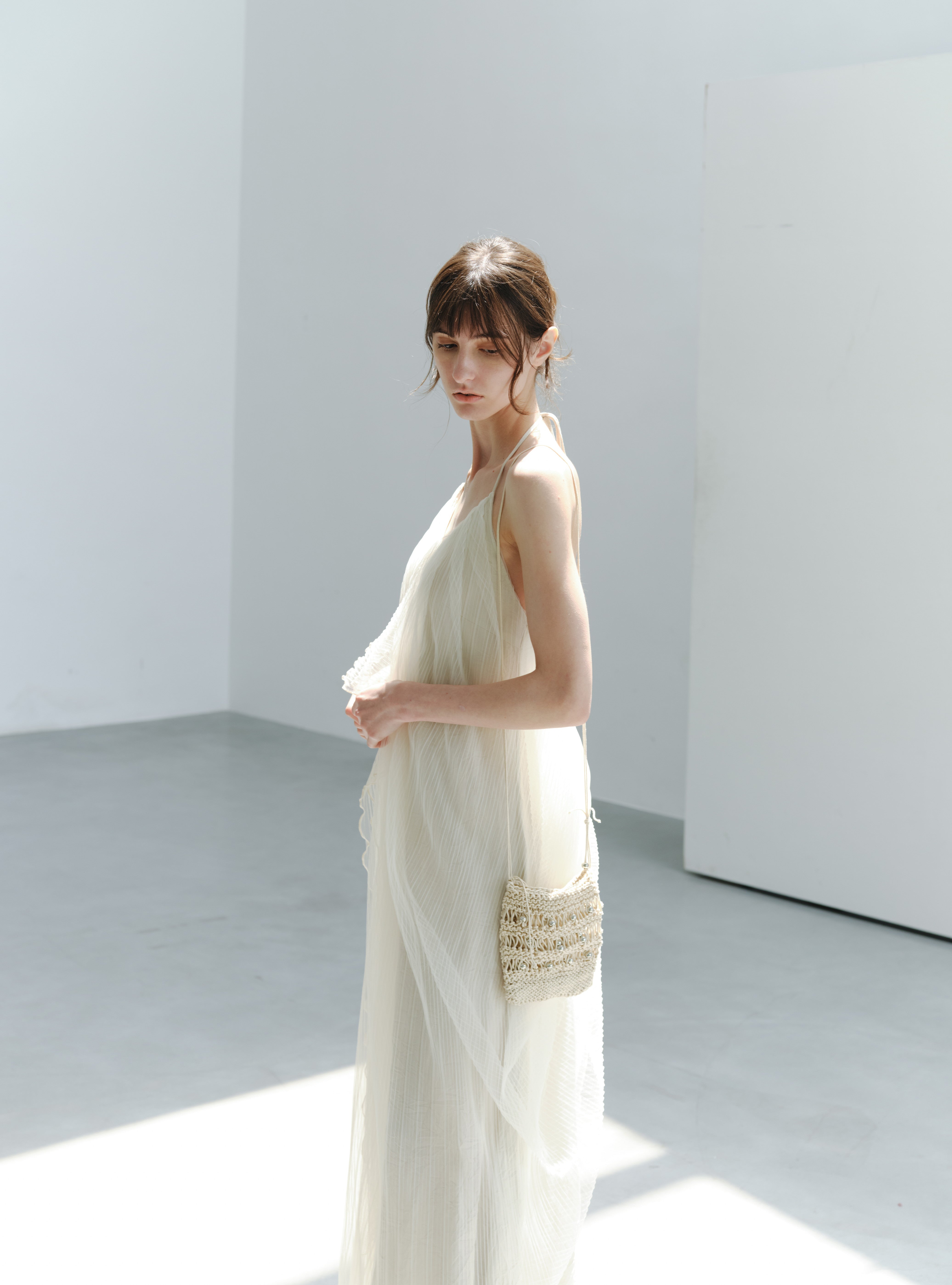 TULLE LAYERED VOLUME DRESS