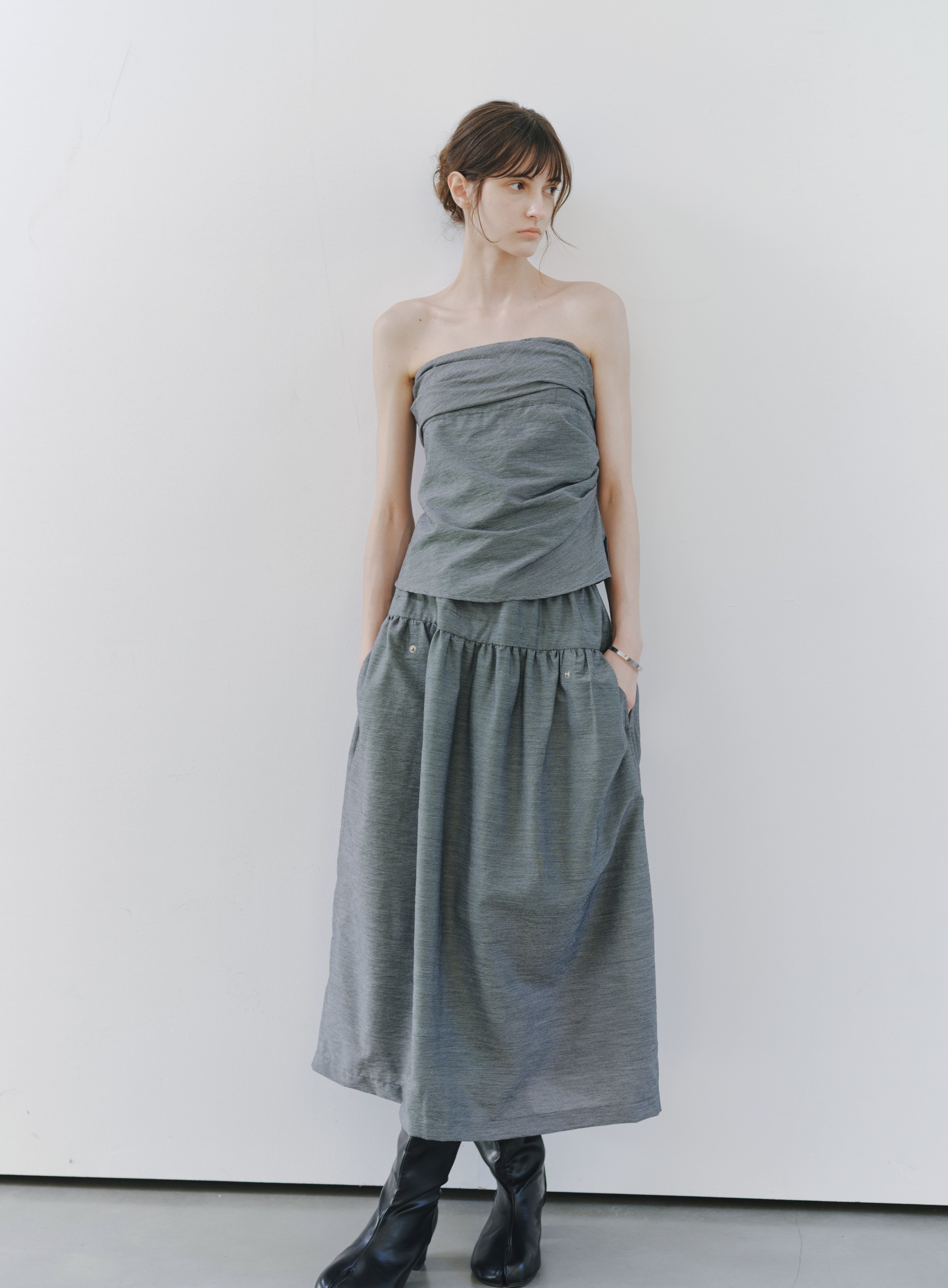 SOFT BALLOON GATHER SKIRT