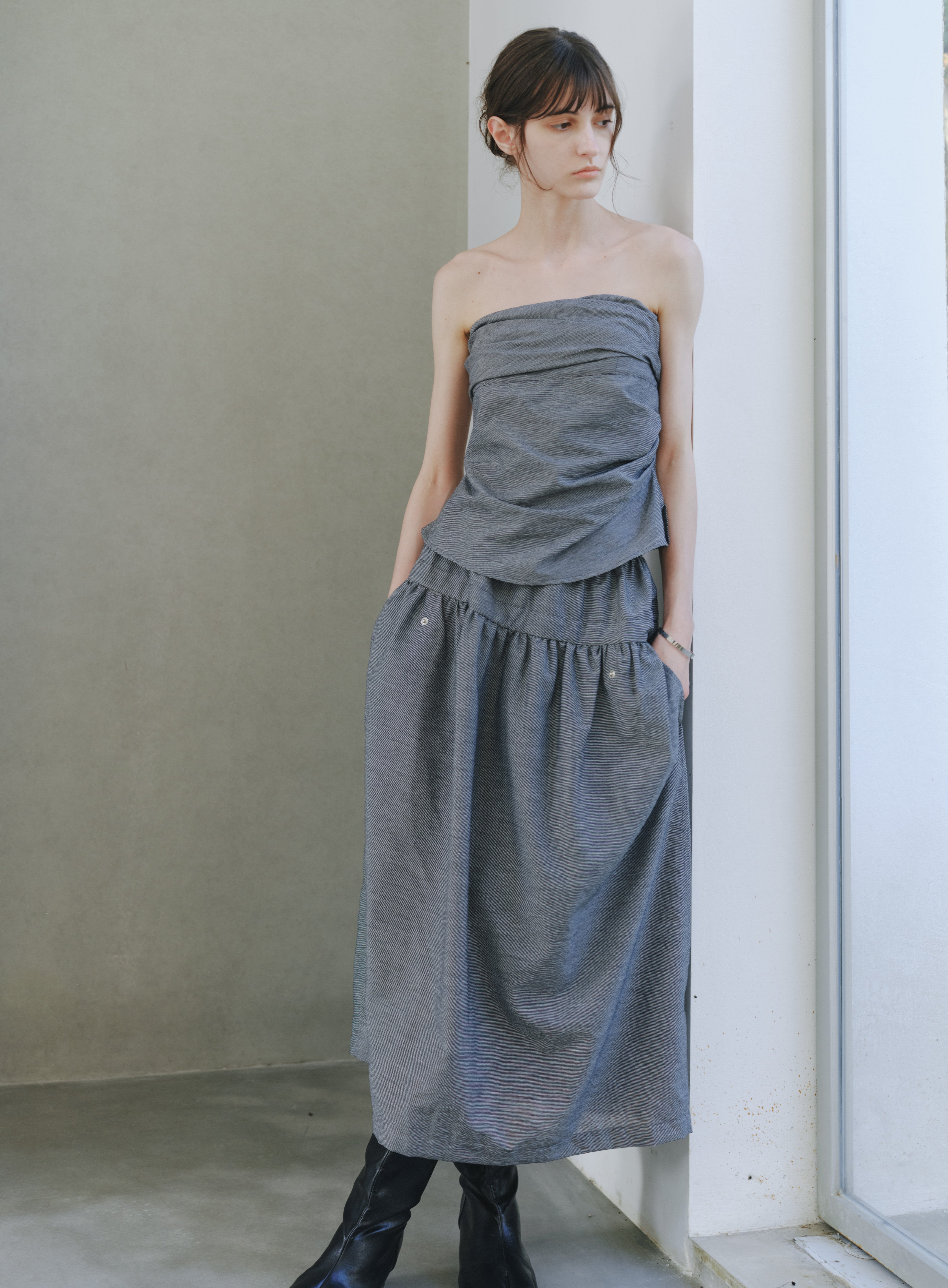 SOFT BALLOON GATHER SKIRT