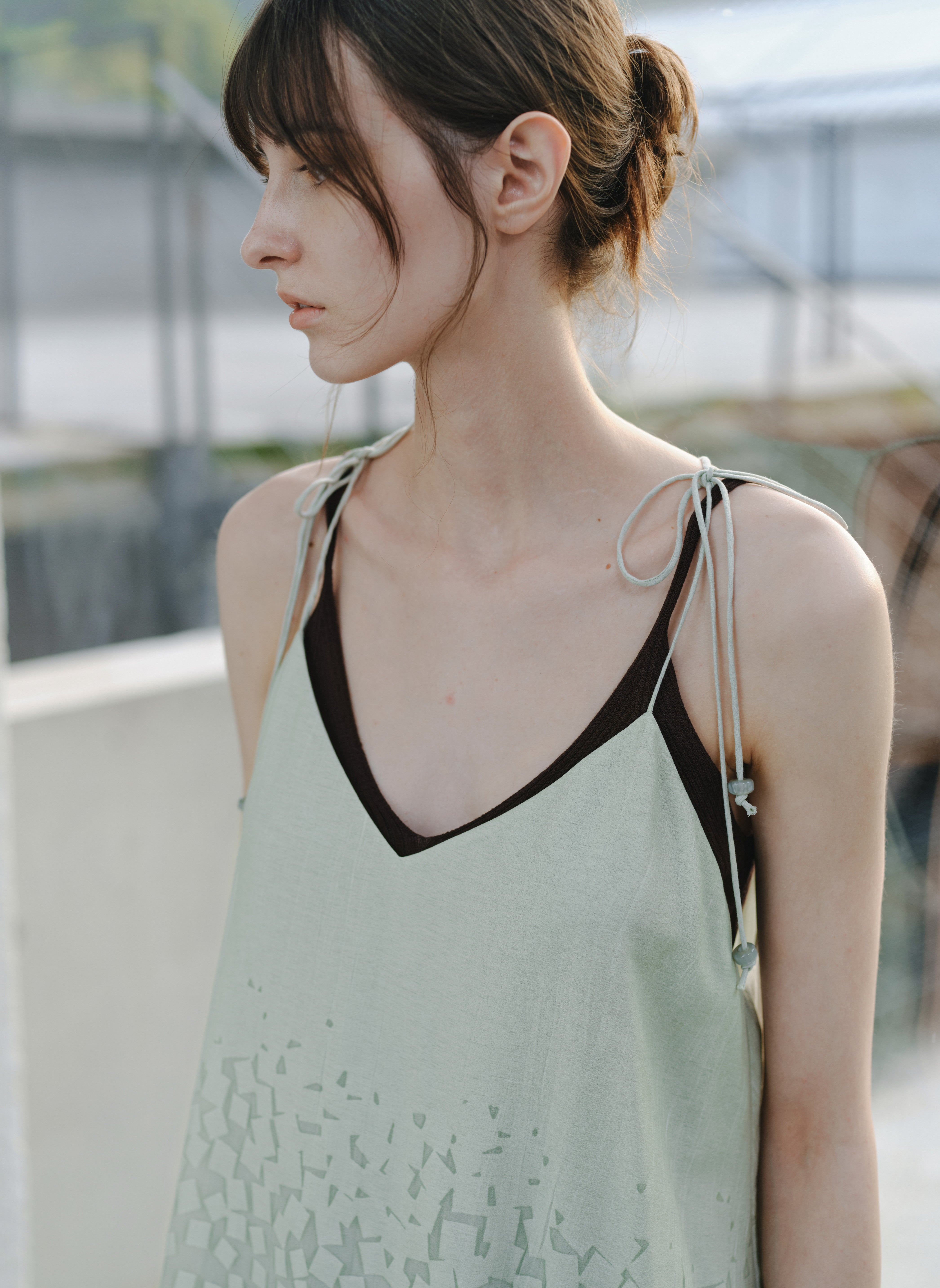 LAYERED FLARE CAMI TOP