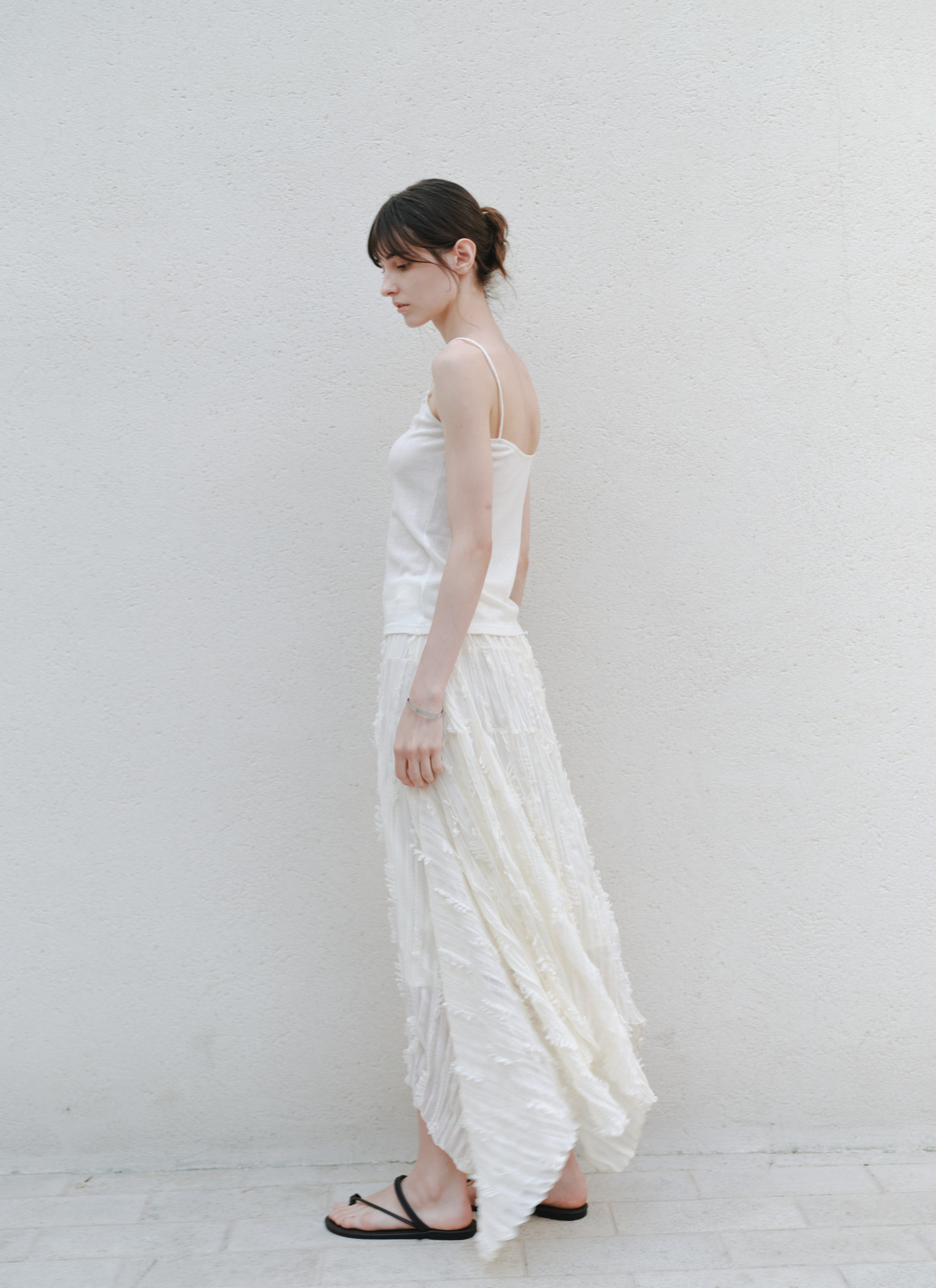 FEATHER TOUCH DESIGN SKIRT