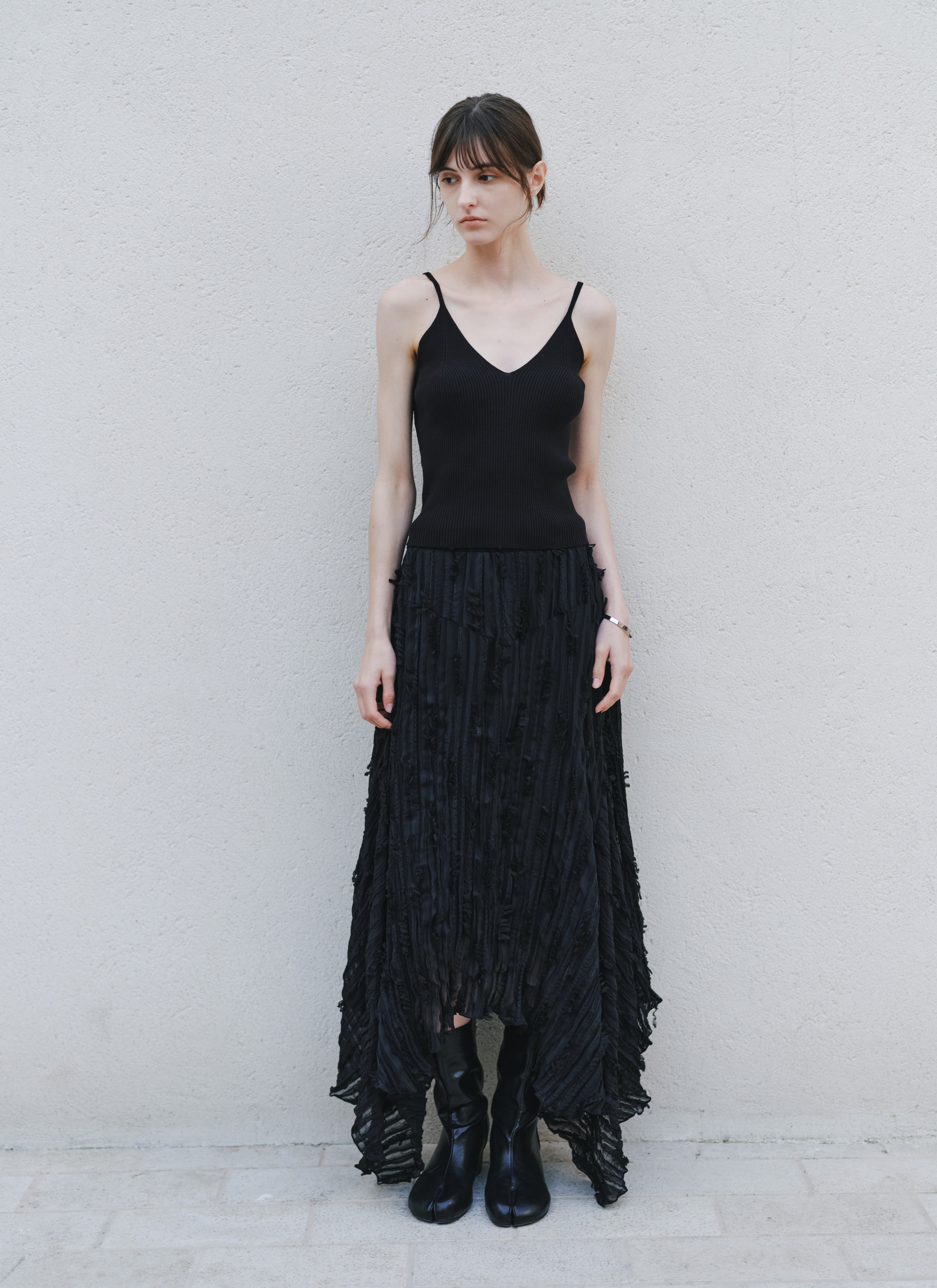 FEATHER TOUCH DESIGN SKIRT