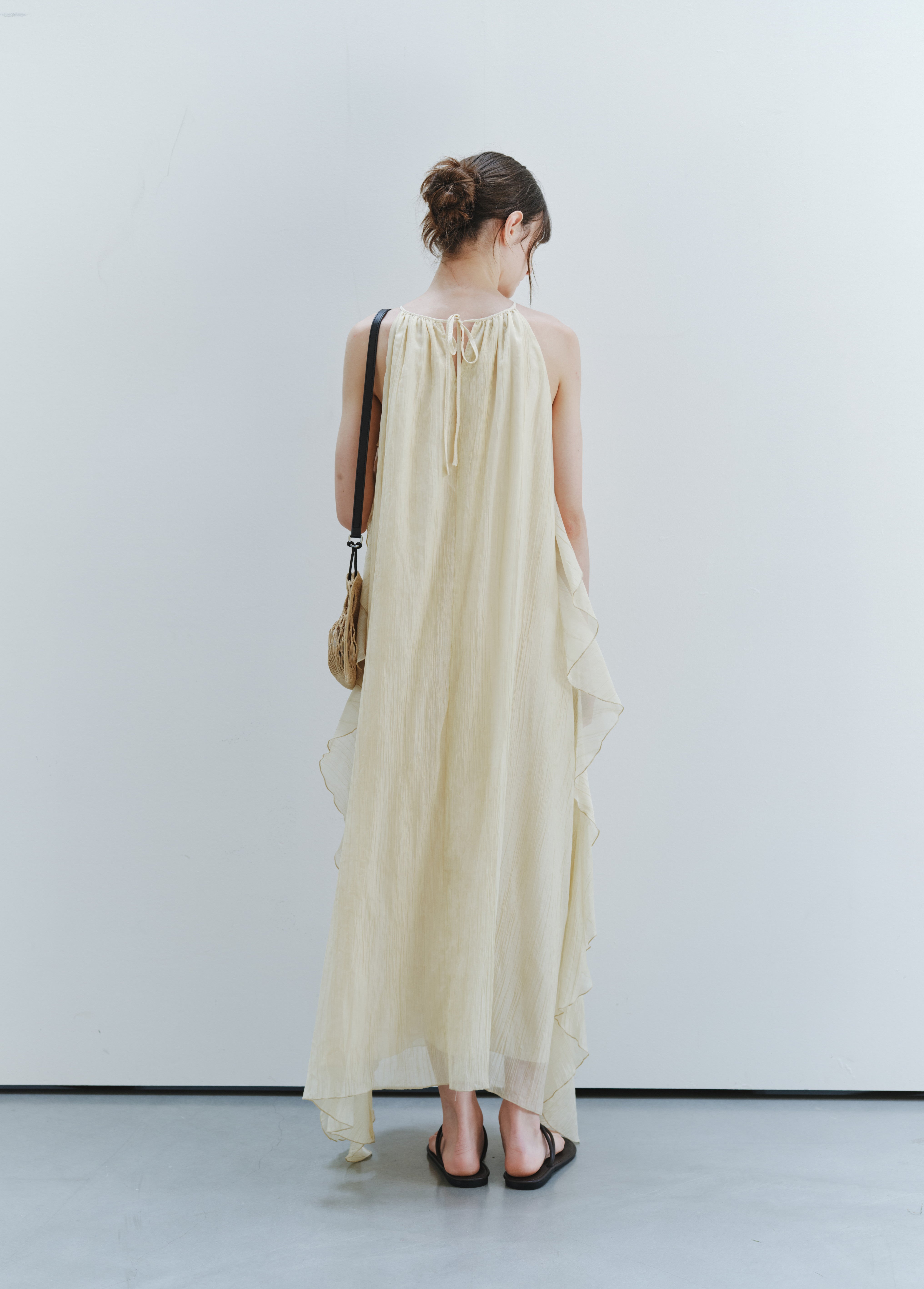 ROMANTIC SHEER FRILL DRESS