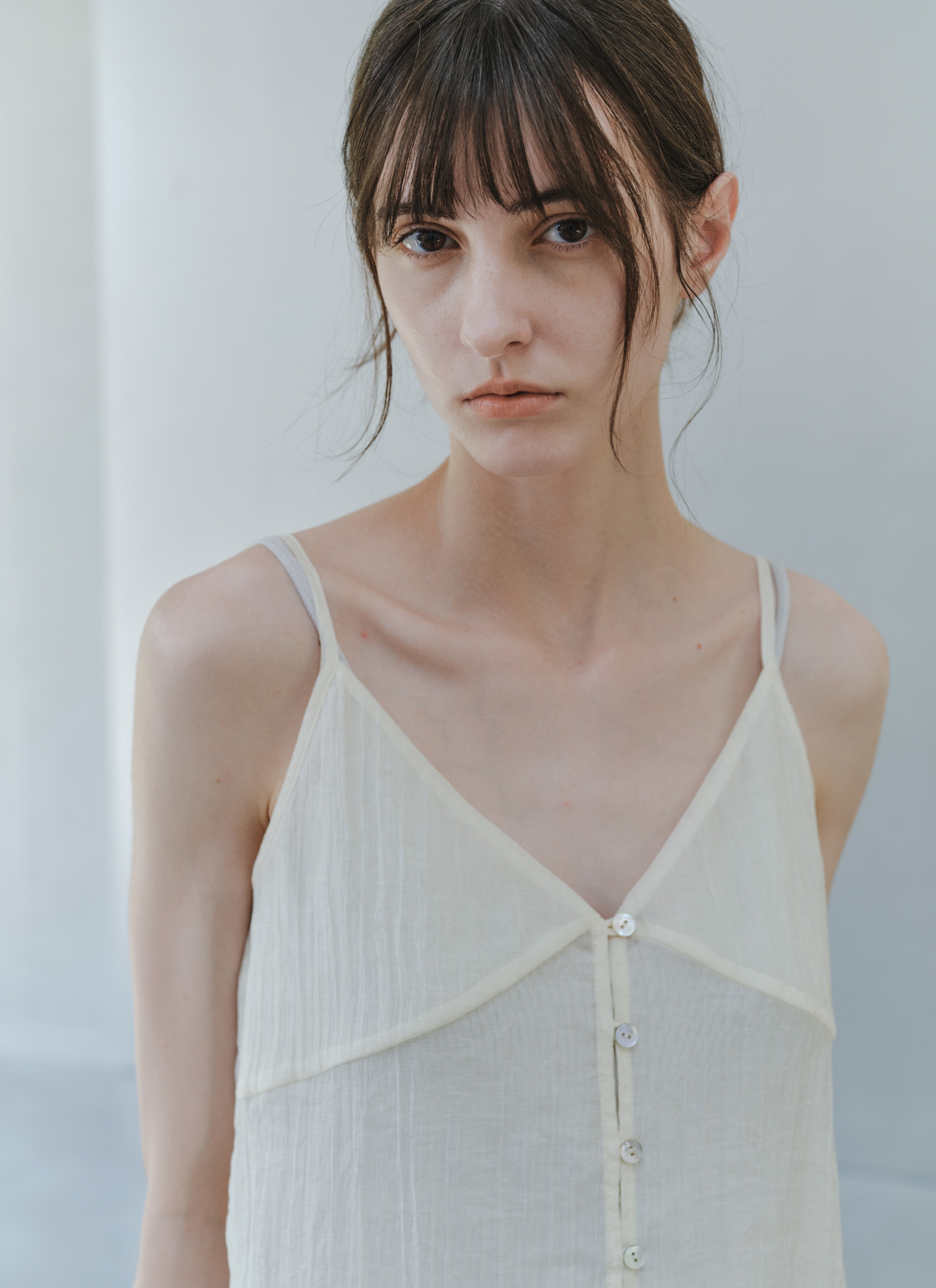 SHEER CREPE CAMI TOP
