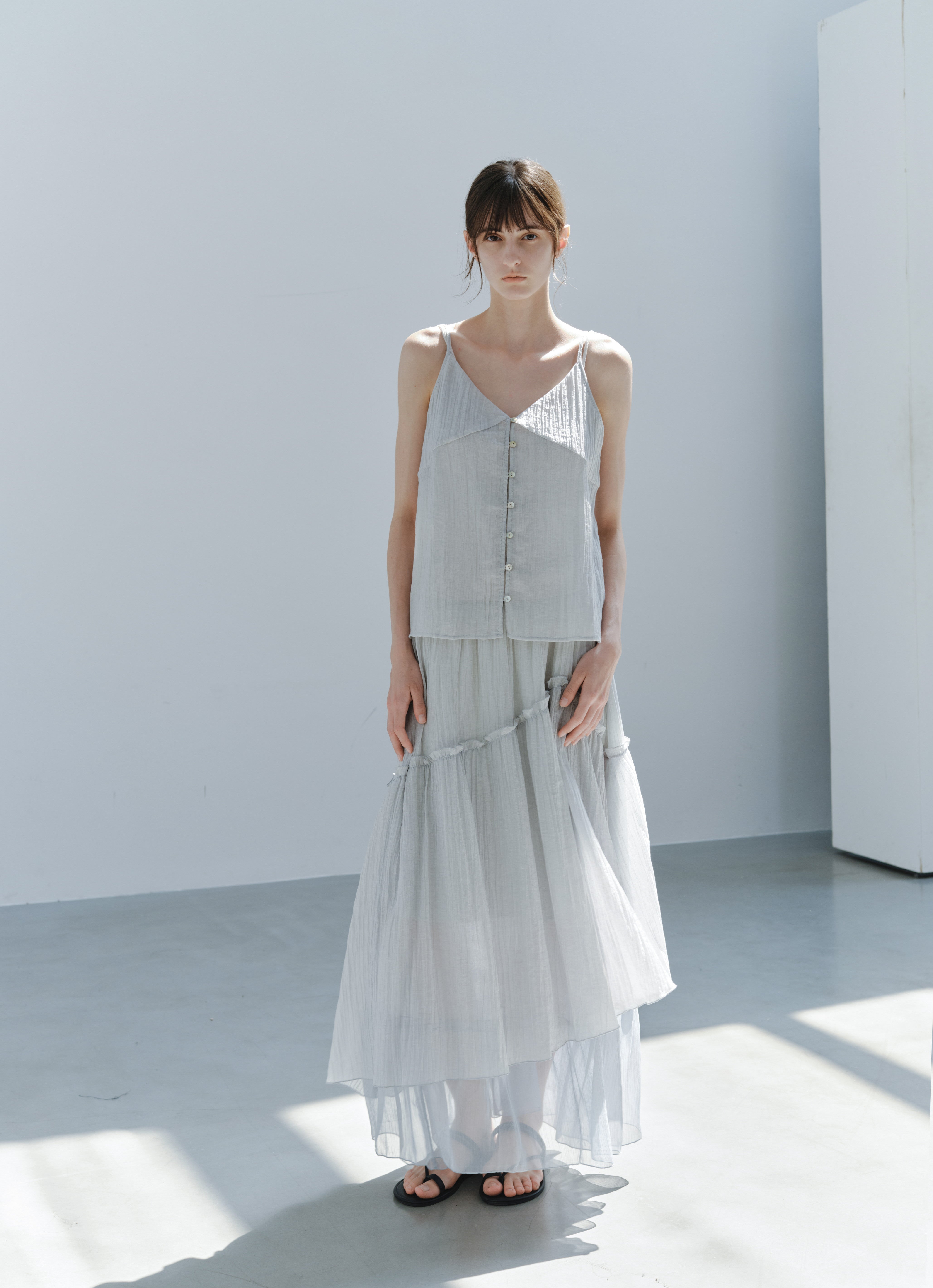 SHEER CREPE CAMI TOP