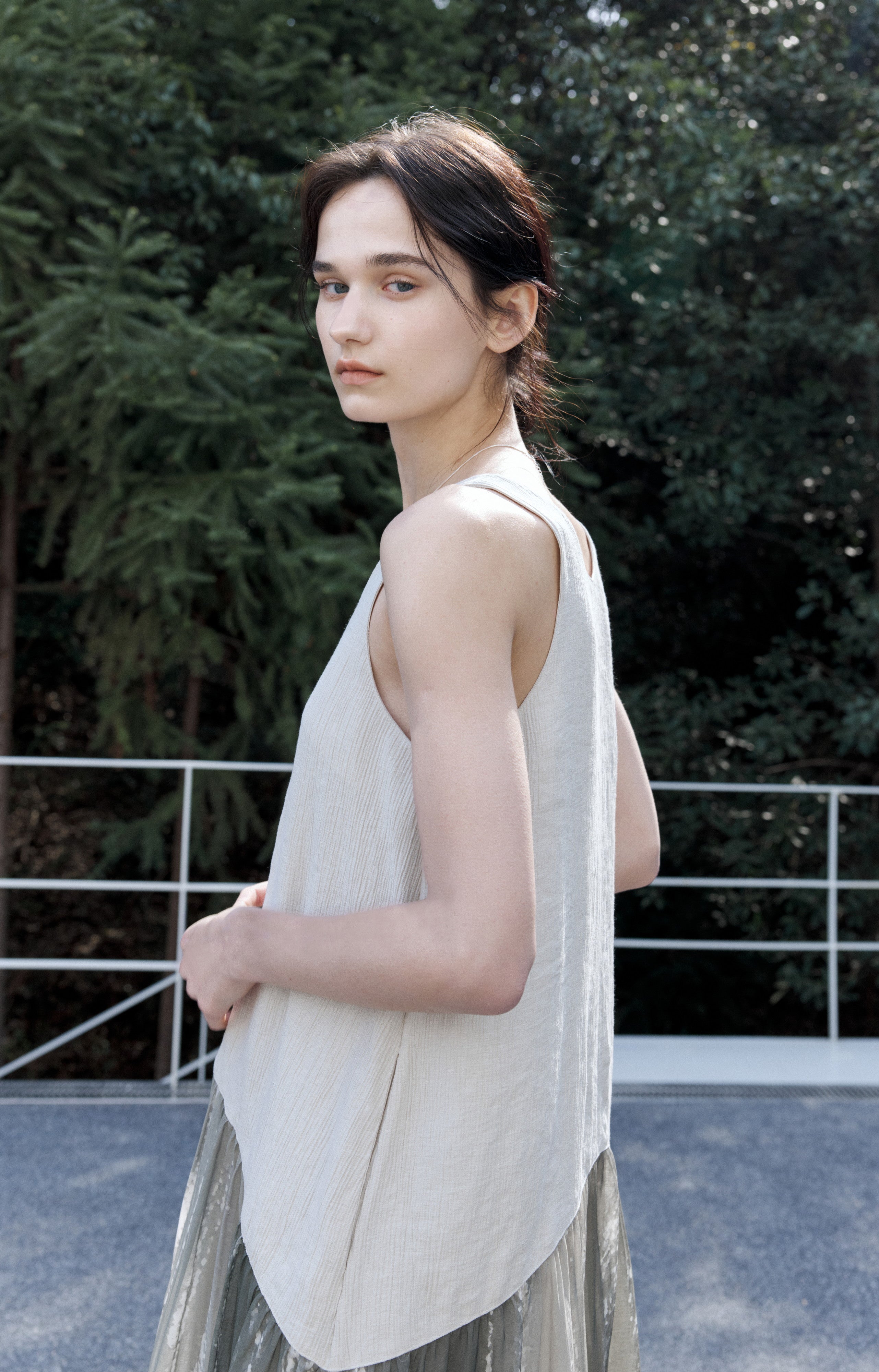 LIGHT SHADOW DOCKING DRESS