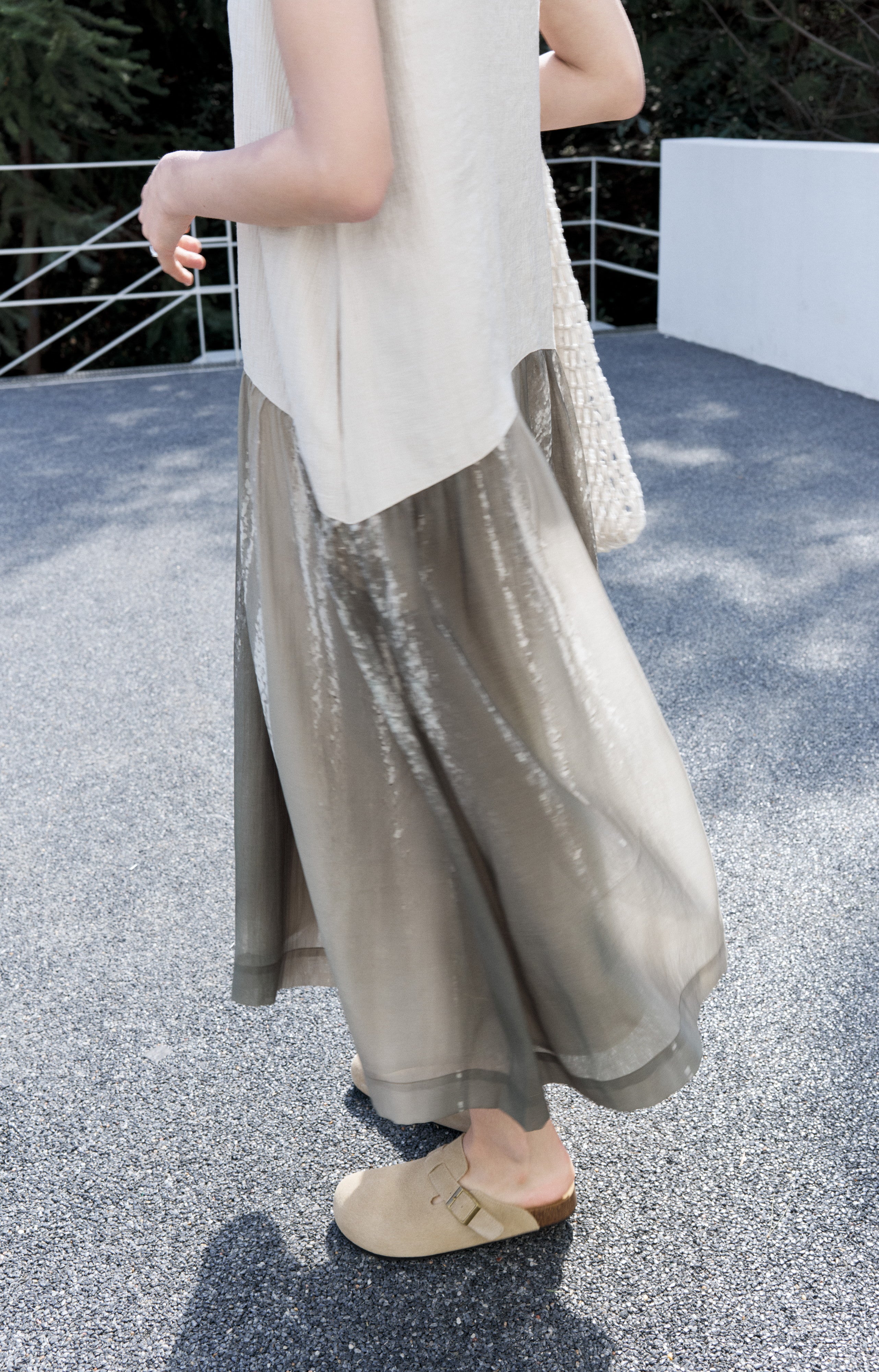 LIGHT SHADOW DOCKING DRESS