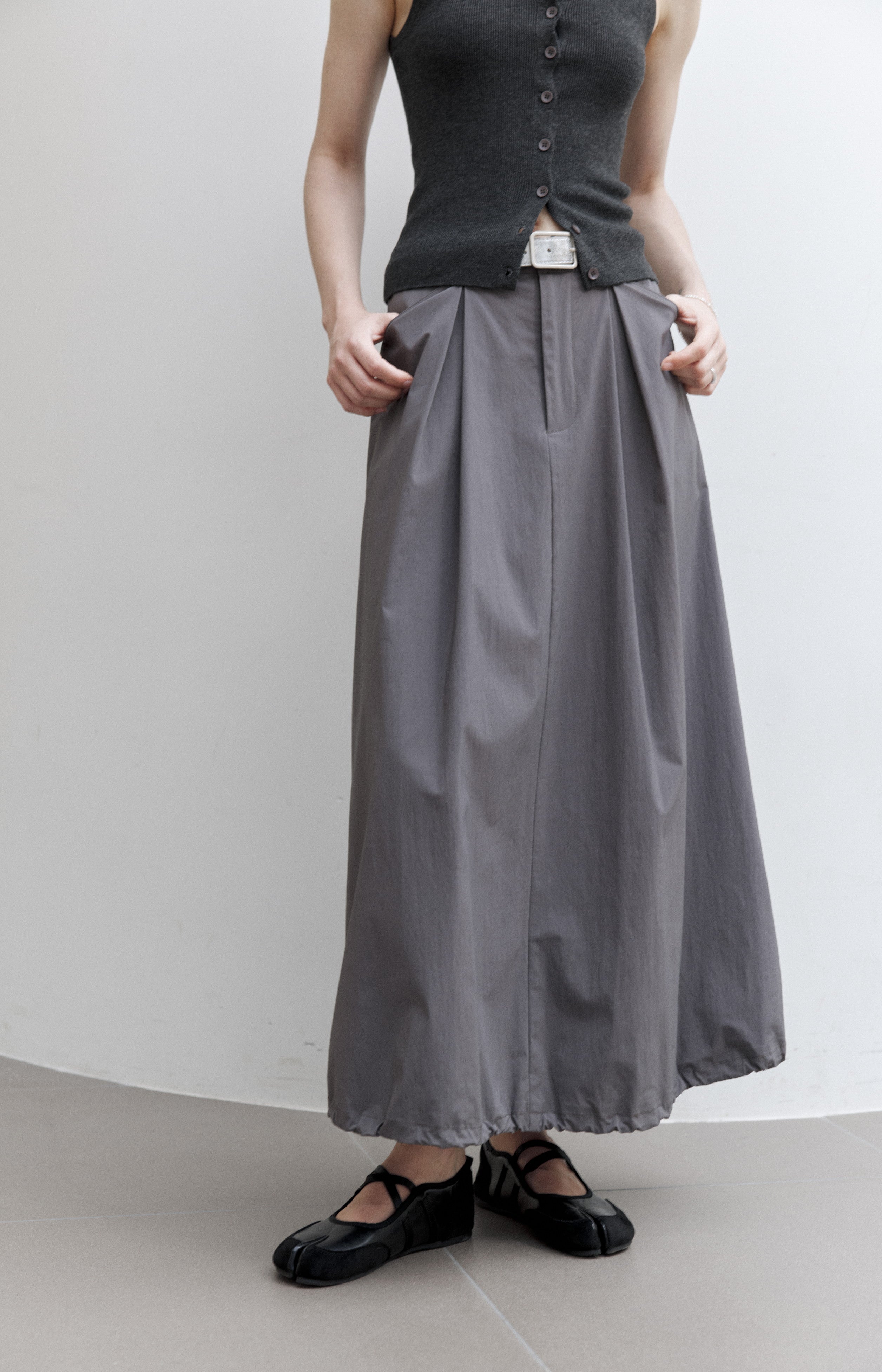 2WAY FLARE BALLOON SKIRT