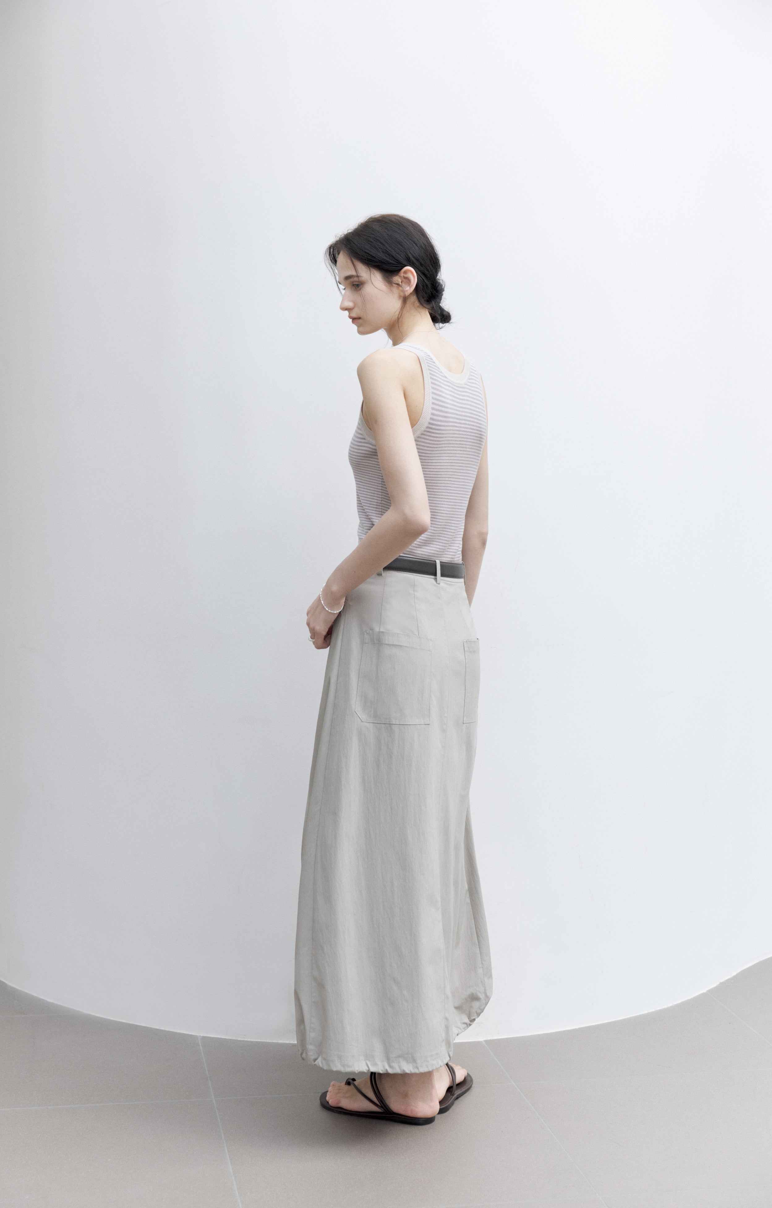 2WAY FLARE BALLOON SKIRT / 2WAYフレアバルーンスカート