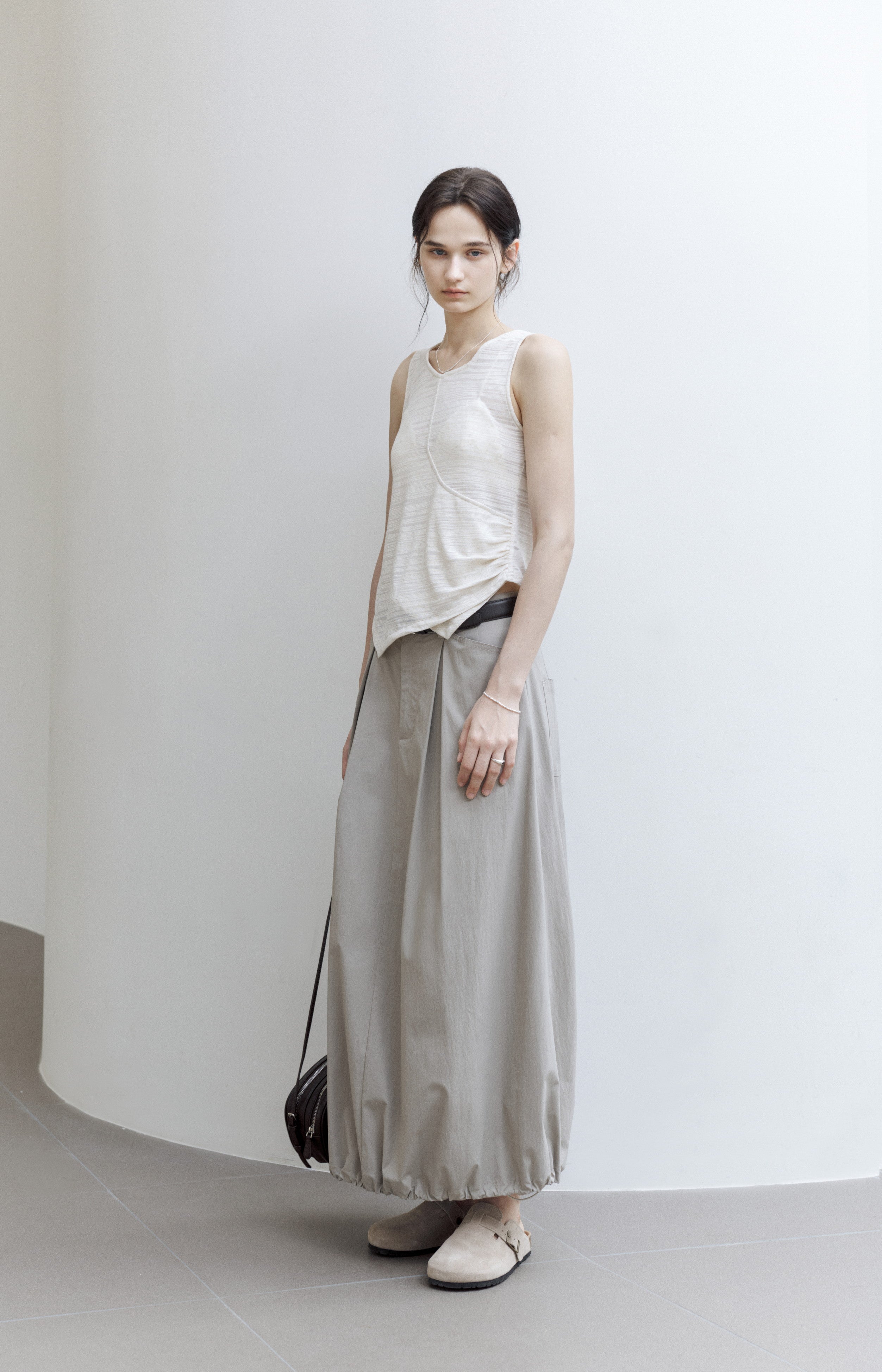 2WAY FLARE BALLOON SKIRT / 2WAYフレアバルーンスカート