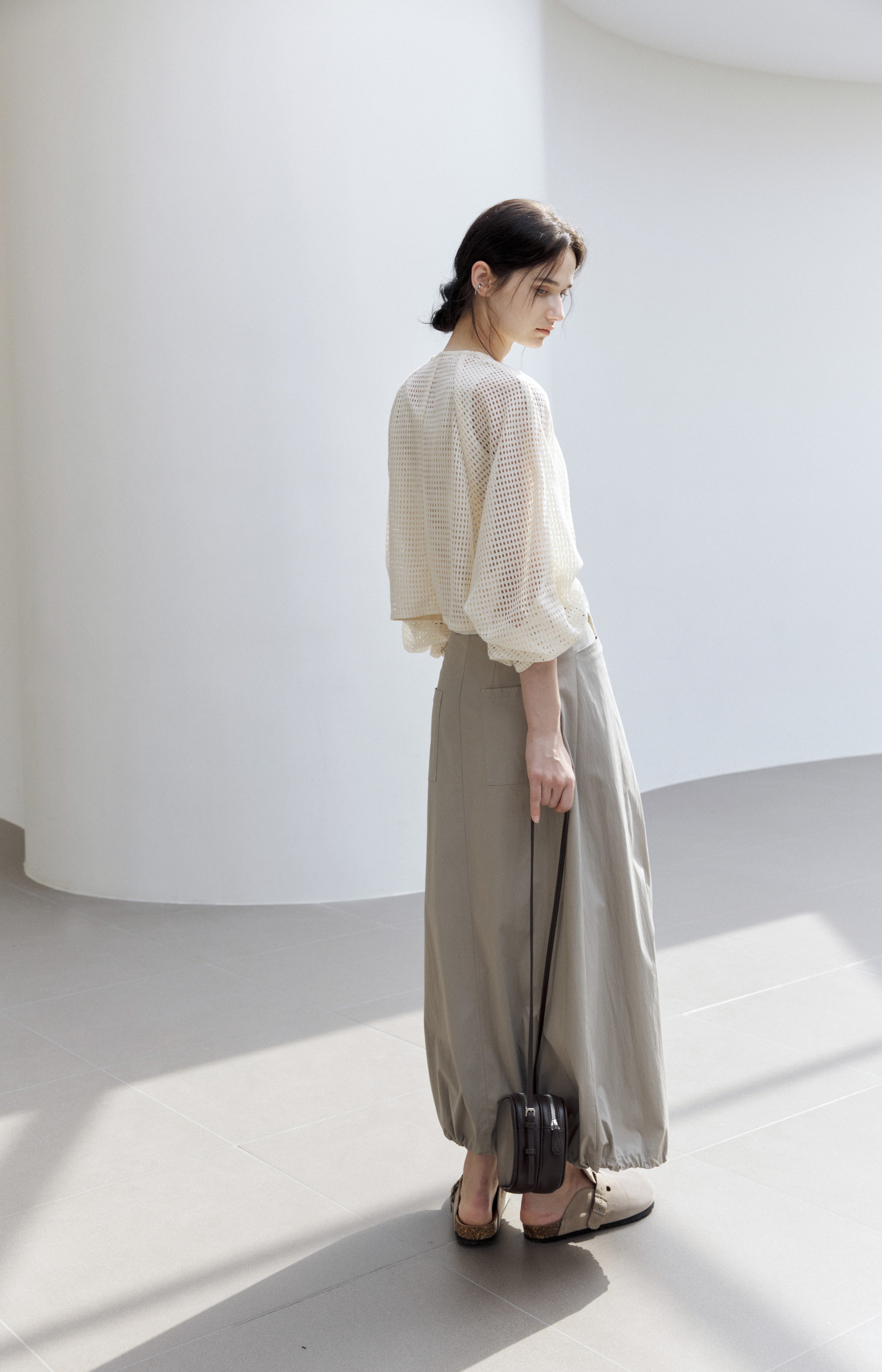 2WAY FLARE BALLOON SKIRT / 2WAYフレアバルーンスカート