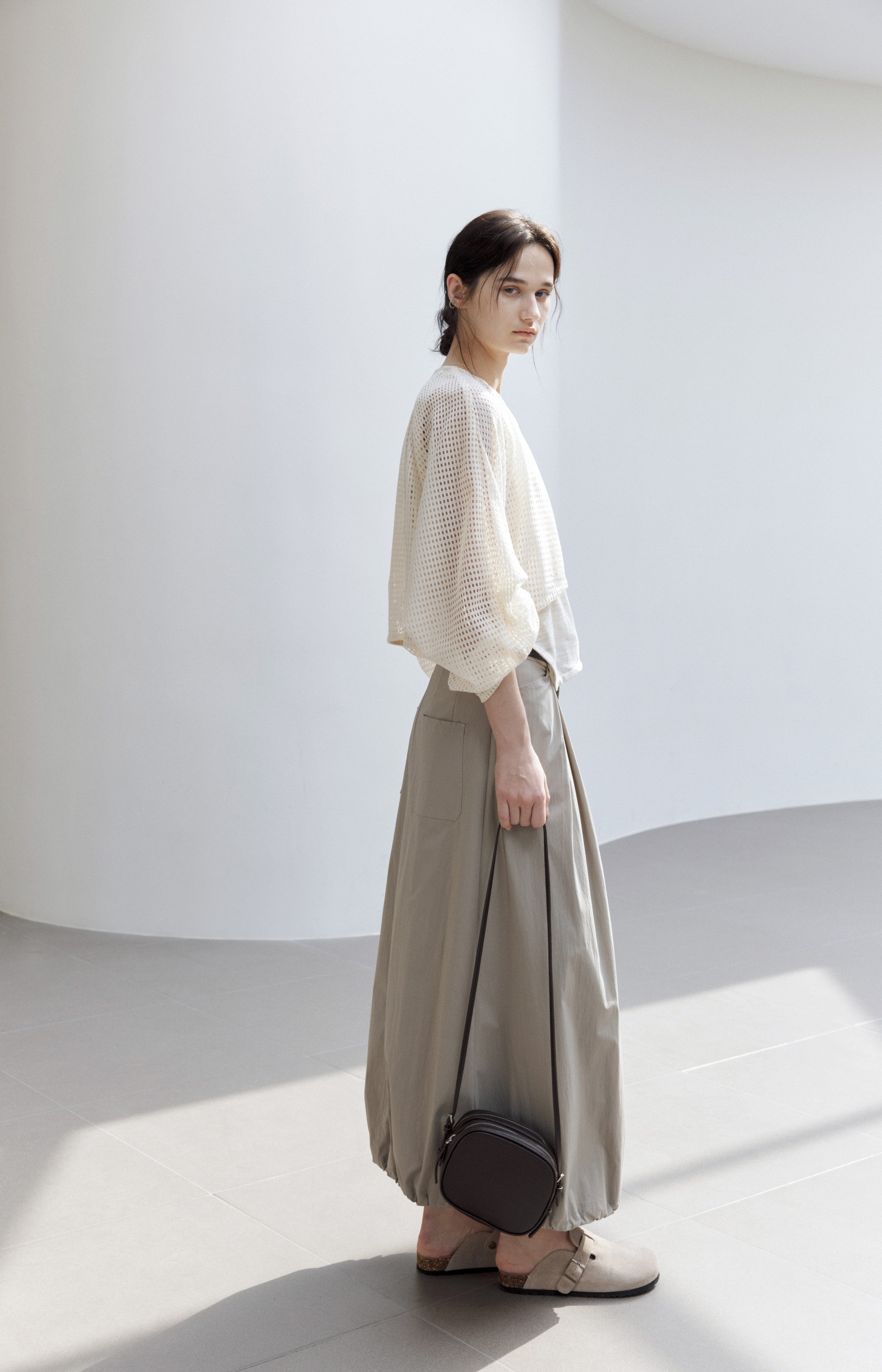 2WAY FLARE BALLOON SKIRT / 2WAYフレアバルーンスカート