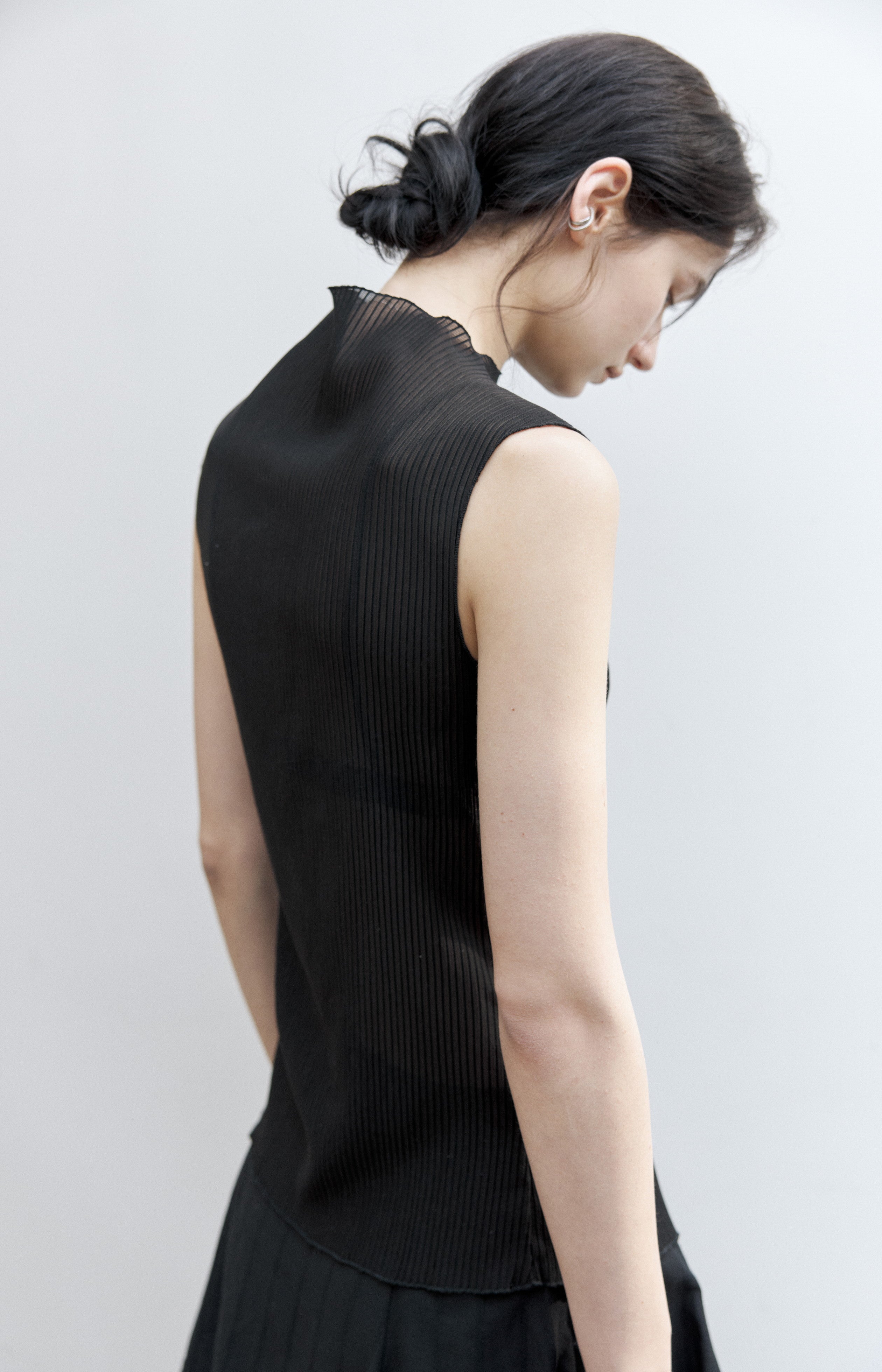 SHEER STRIPE AIRY BLOUSE / シアーストライプエアリーブラウス