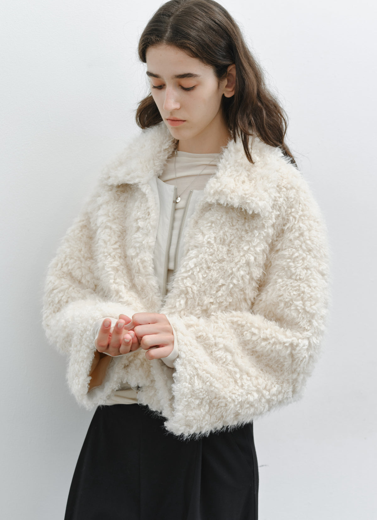 ZIP FUR SHORT JACKET