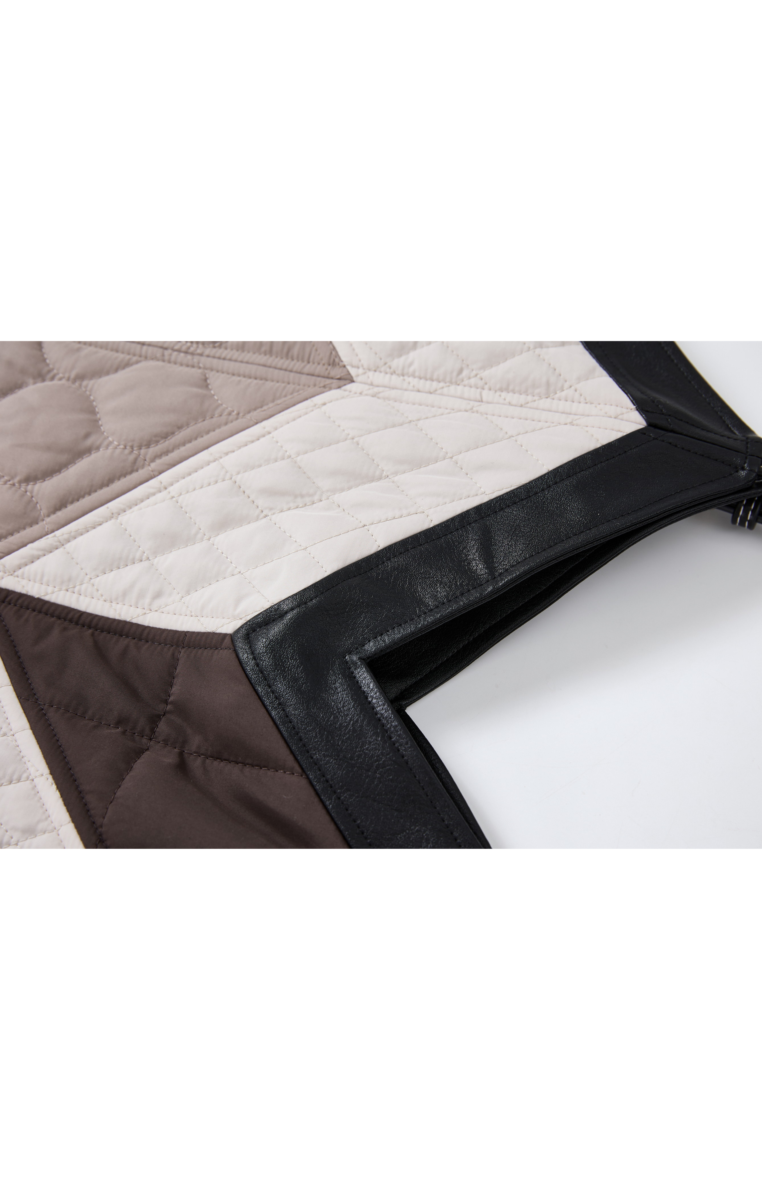 PATCHWORK COLOR QUILTED BAG