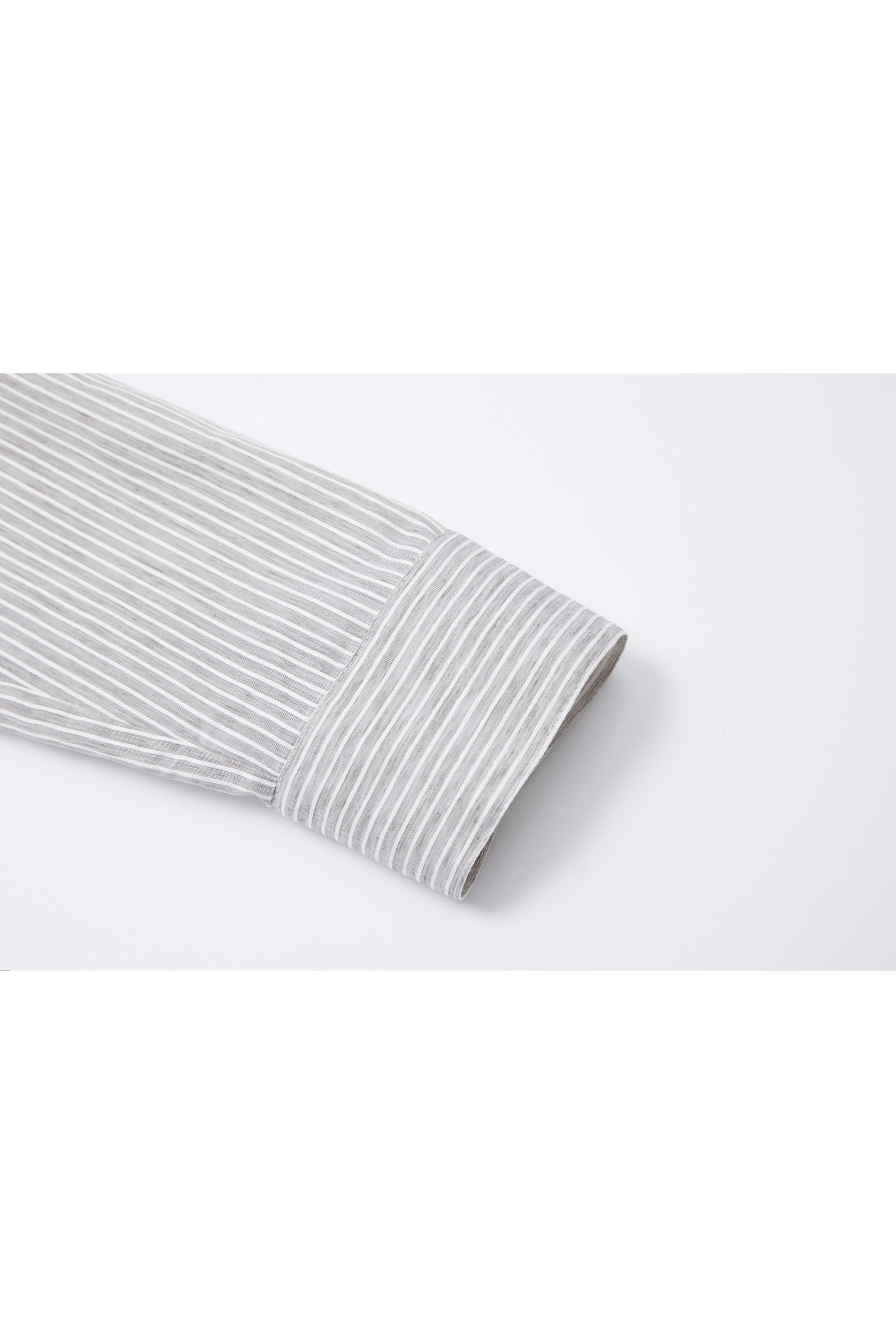 STRING MARK STRIPE SHIRT / ストリングマークストライプシャツ